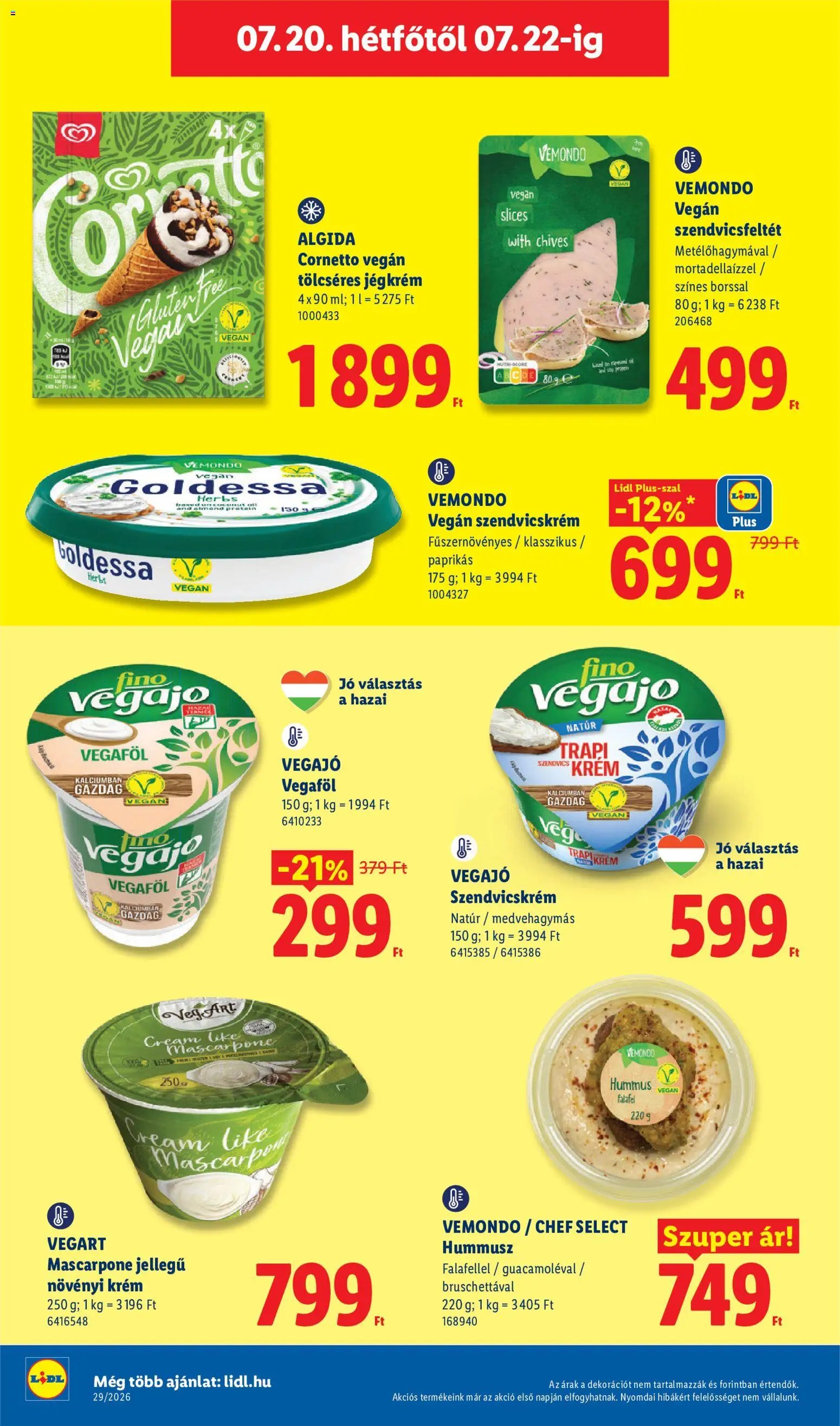 Lidl újság 2026.07.16. Lidl akciós újság