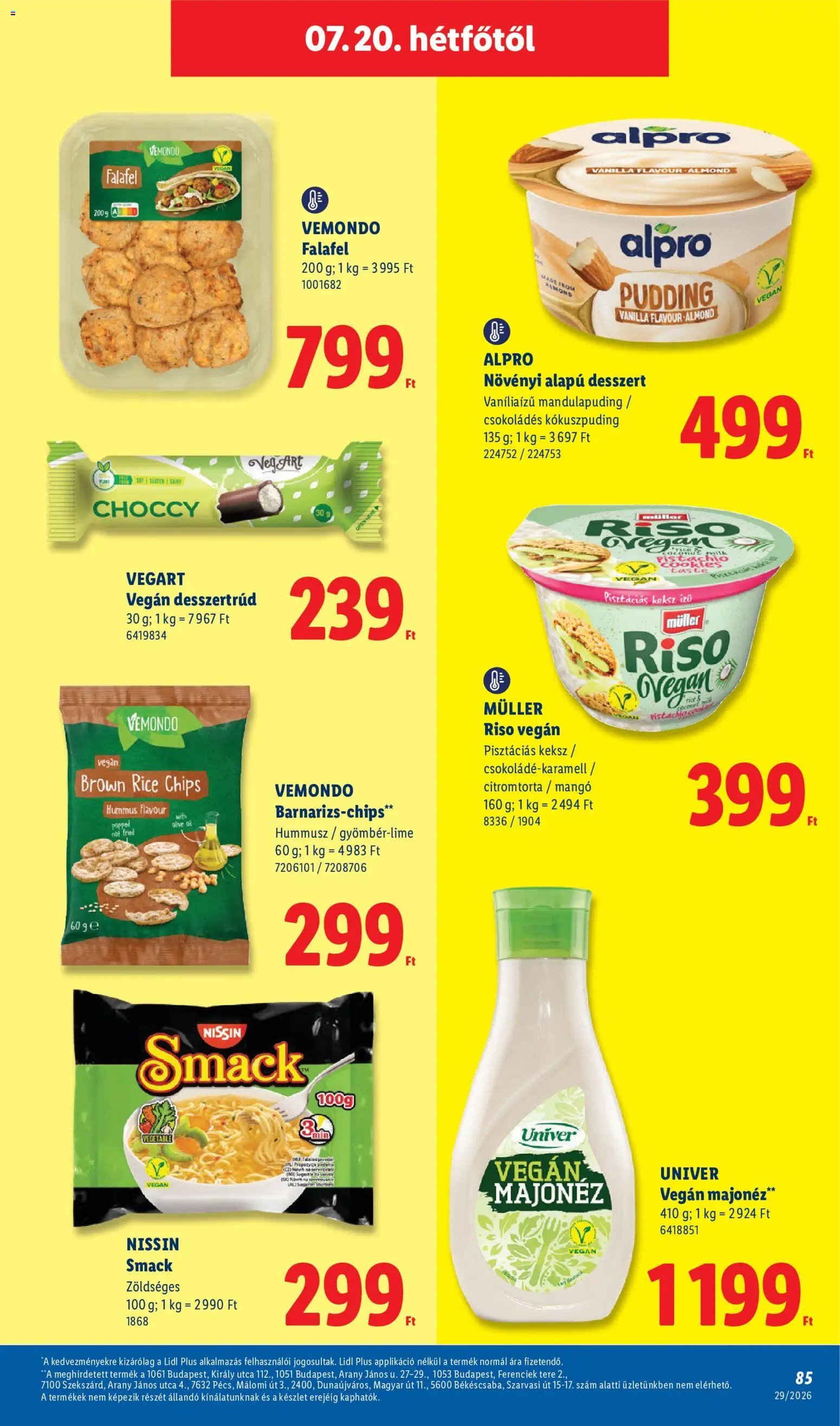 Lidl újság 2026.07.16. Lidl akciós újság
