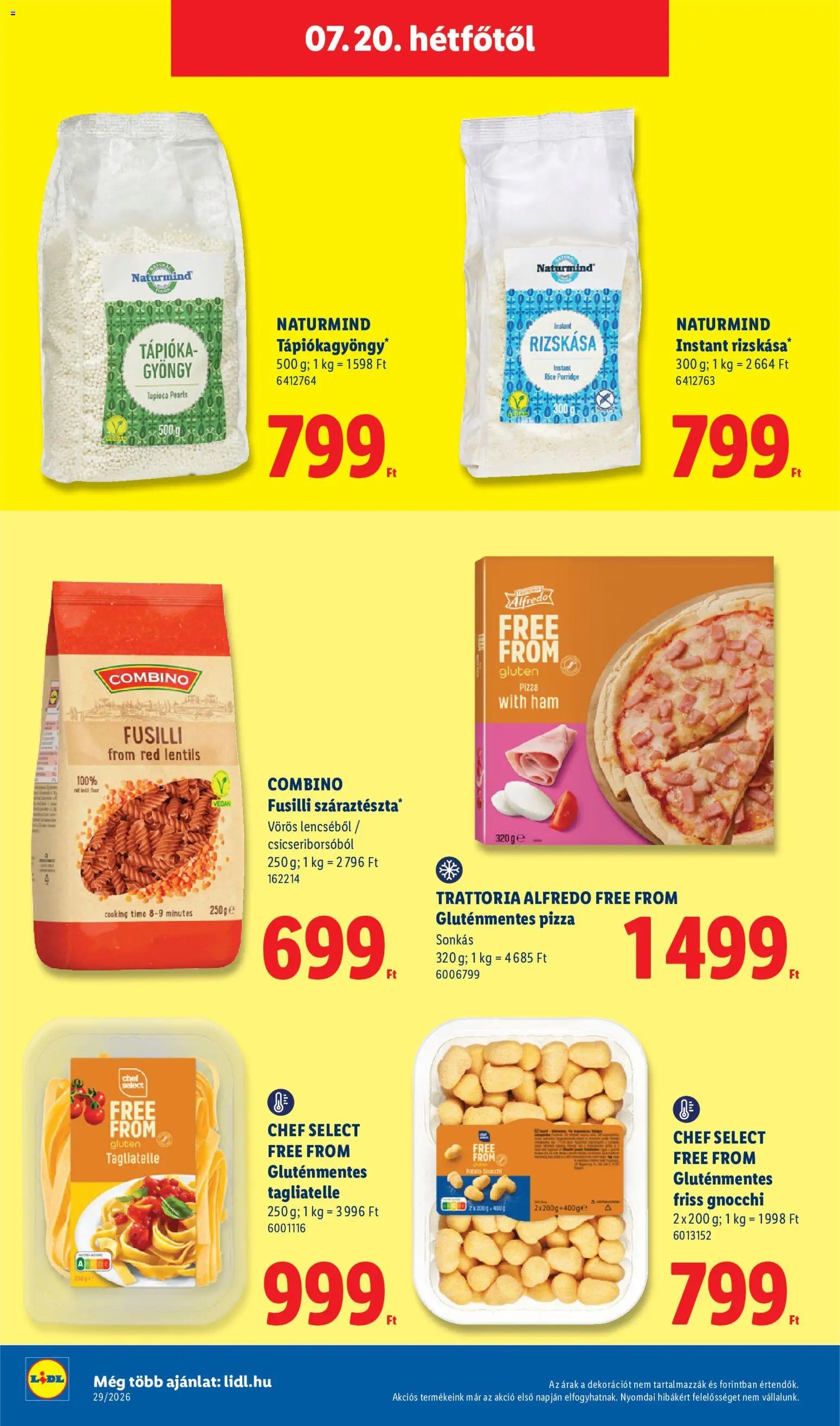 Lidl újság 2026.07.16. Lidl akciós újság