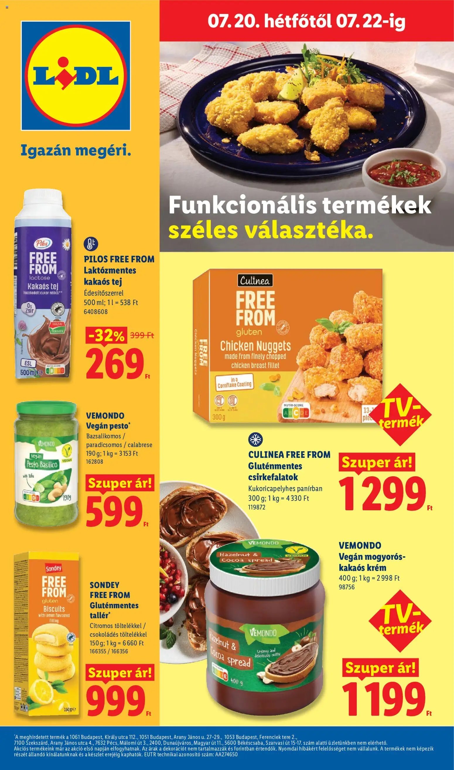 Lidl újság 2026.07.16. Lidl akciós újság