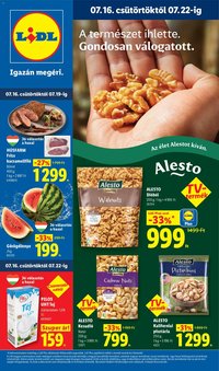 Lidl újság 2026.07.16. Lidl akciós újság