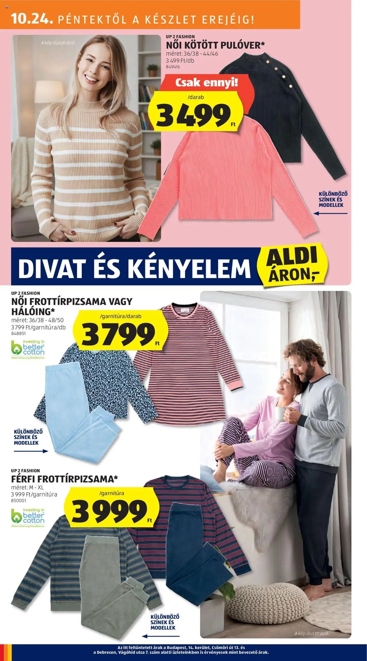 Aldi újság 2025.10.24. Akciós újság Aldi (2025-10-24 - 2025-10-29)