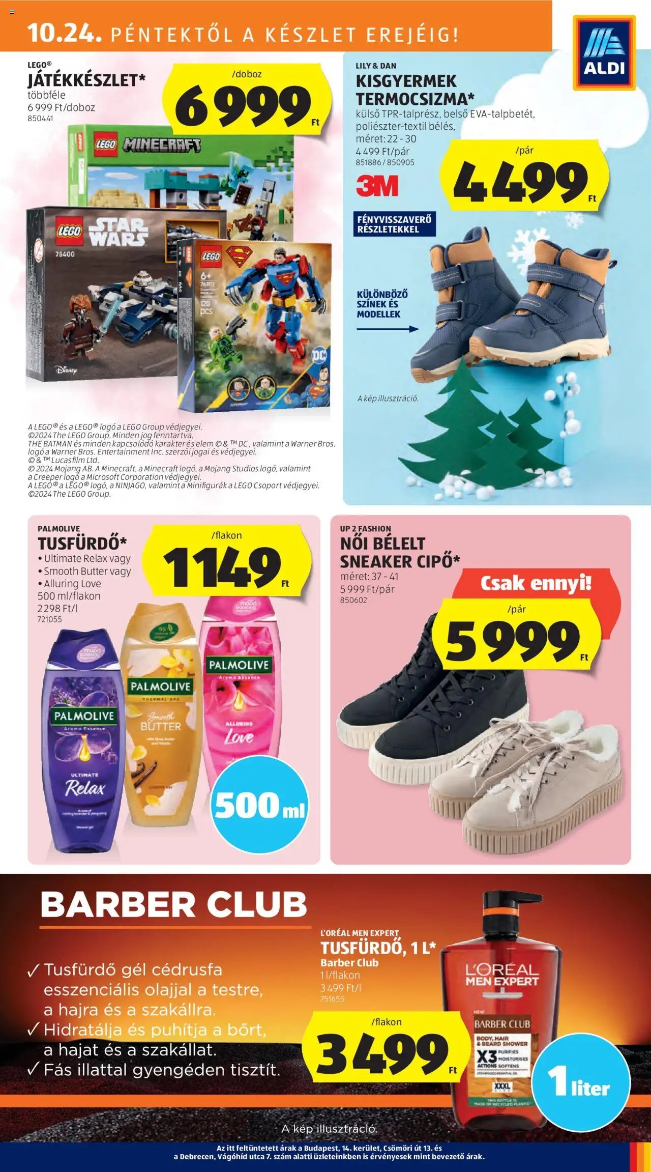 Aldi újság 2025.10.24. Akciós újság Aldi (2025-10-24 - 2025-10-29)