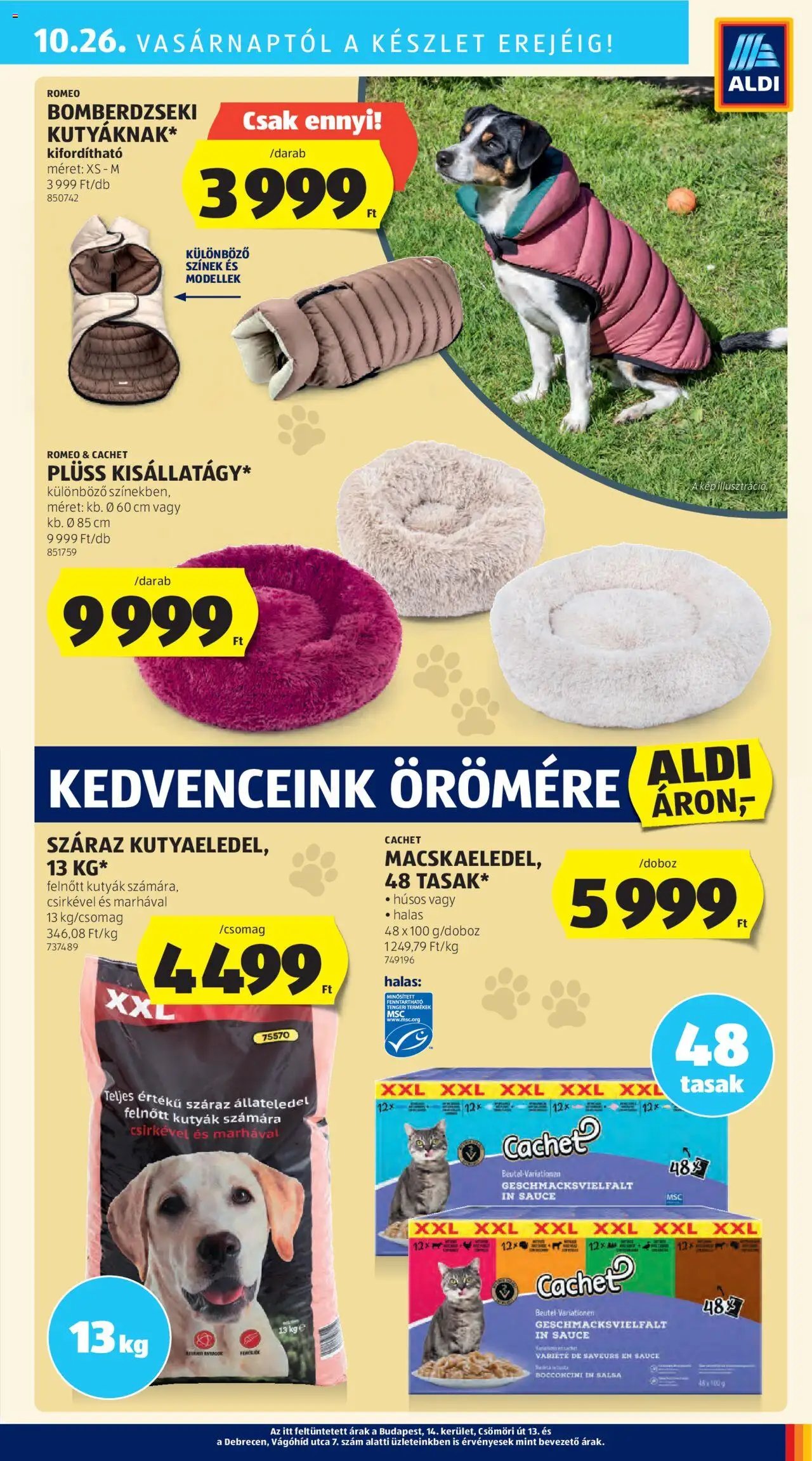 Aldi újság 2025.10.24. Akciós újság Aldi (2025-10-24 - 2025-10-29)