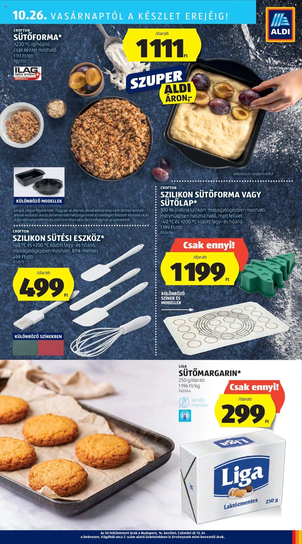 Aldi újság 2025.10.24. Akciós újság Aldi (2025-10-24 - 2025-10-29)
