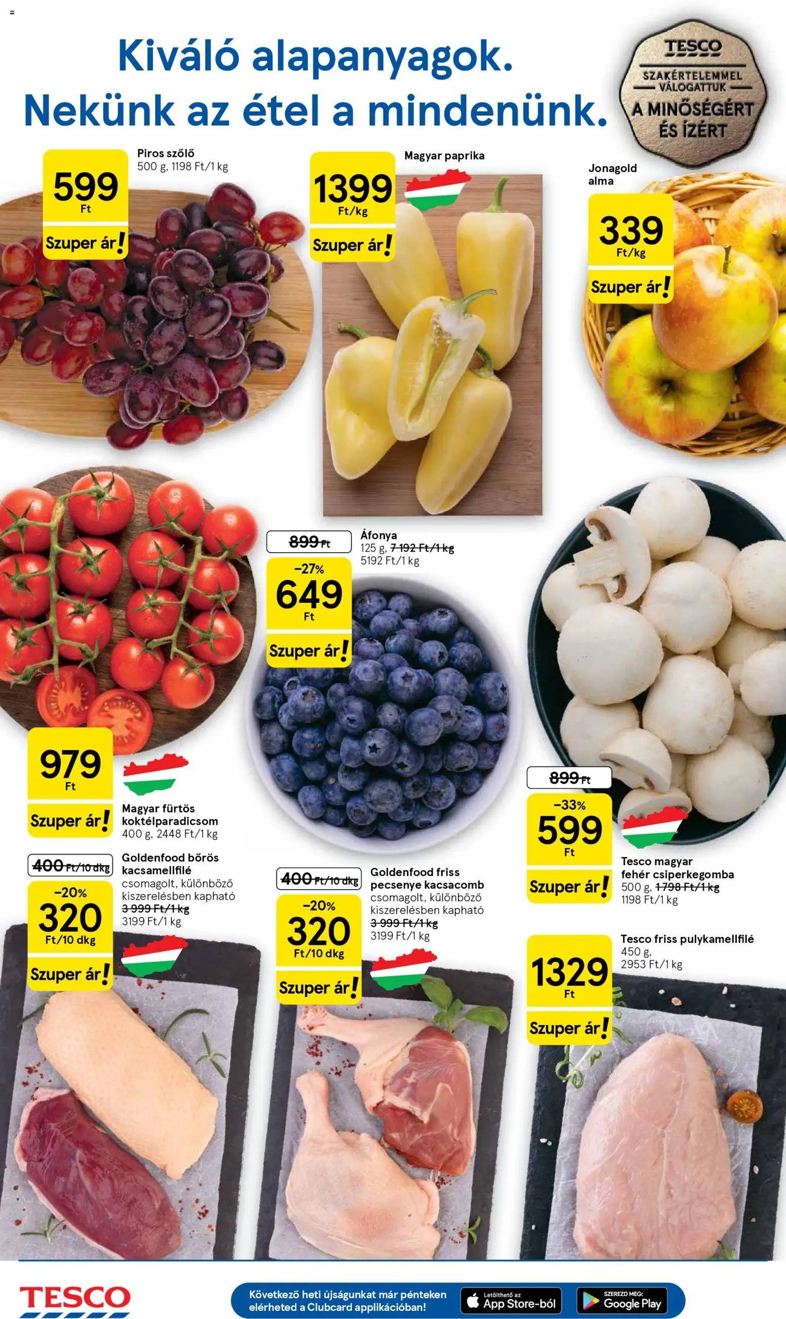 Tesco újság 2026.04.16. Tesco Szupermarket akciós újság (2026-04-16 - 2026-04-22)