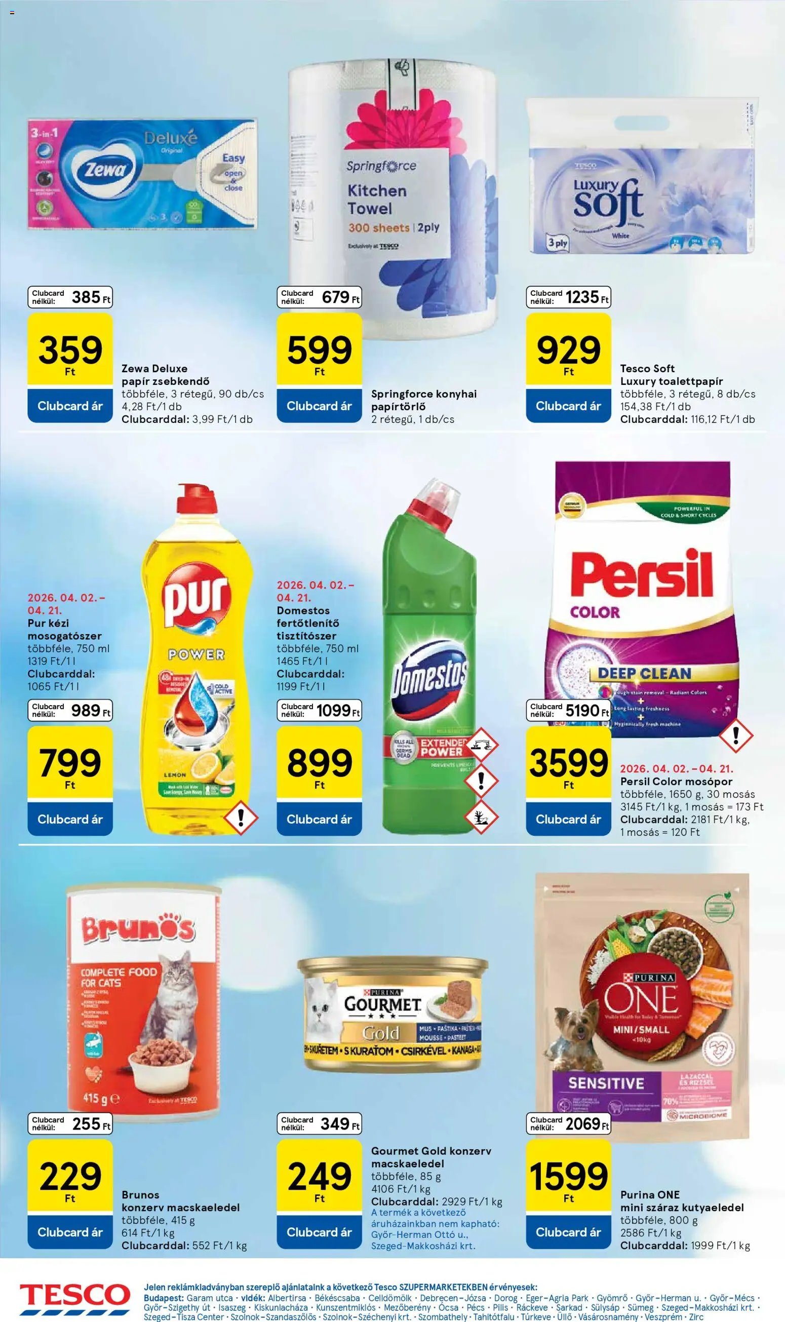 Tesco újság 2026.04.16. Tesco Szupermarket akciós újság (2026-04-16 - 2026-04-22)