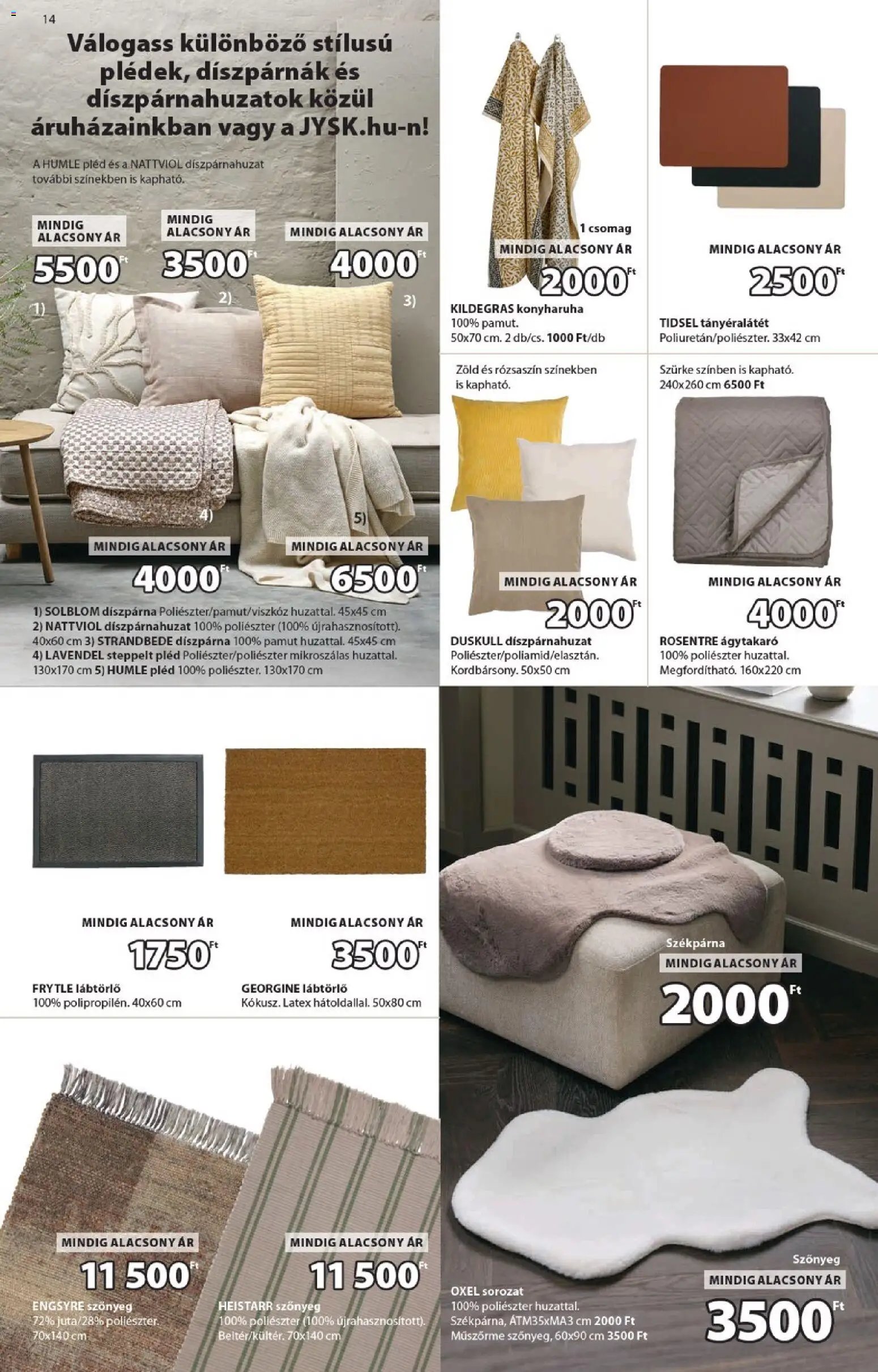 JYSK újság 2026.03.11. JYSK Aktuális ajánlatok (2026-03-11 - 2026-04-07)