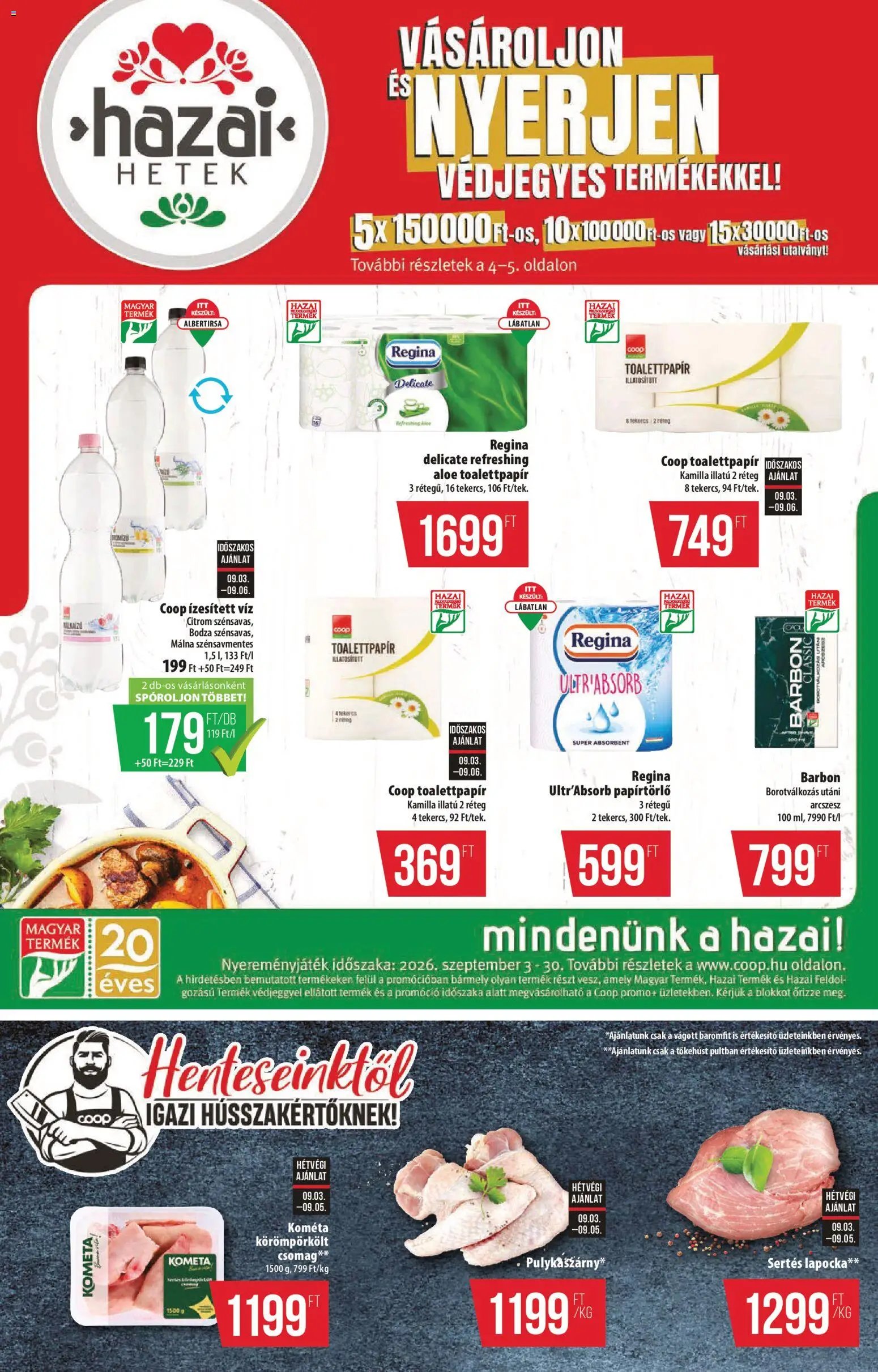 COOP újság 2026.09.03. COOP - Szuper Plus / Alföld Pro-Coop