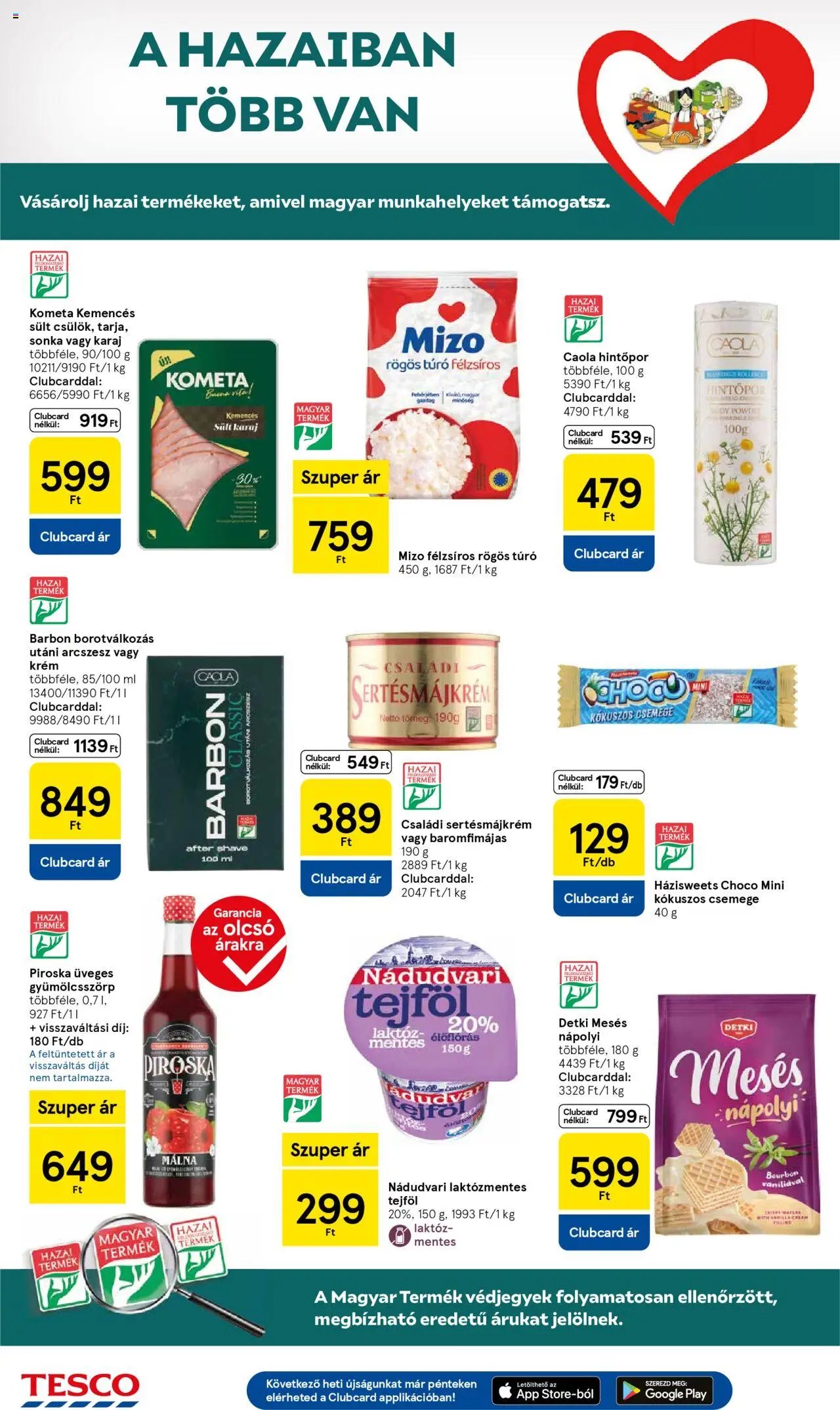 Tesco újság 2025.10.21. Akciós újság Tesco (2025-10-21 - 2025-10-27)