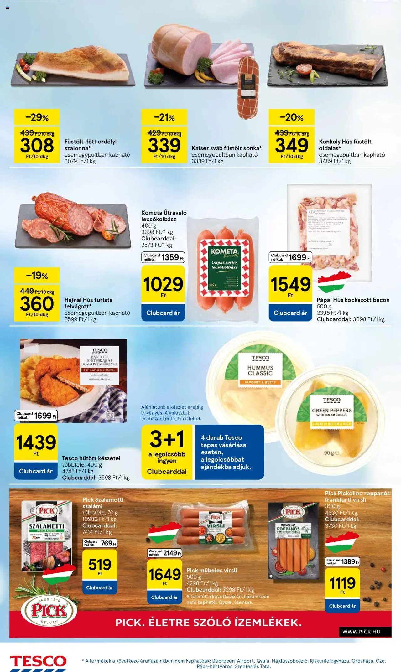 Tesco újság 2025.10.21. Akciós újság Tesco (2025-10-21 - 2025-10-27)