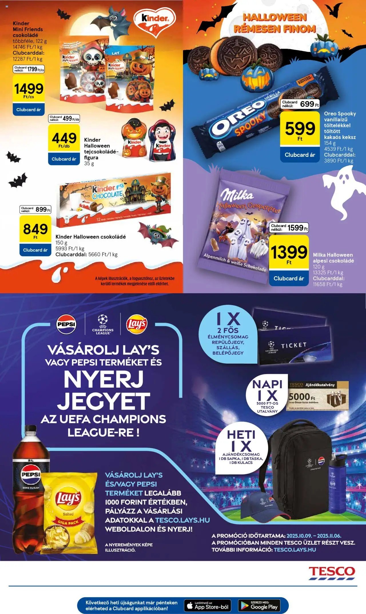 Tesco újság 2025.10.21. Akciós újság Tesco (2025-10-21 - 2025-10-27)