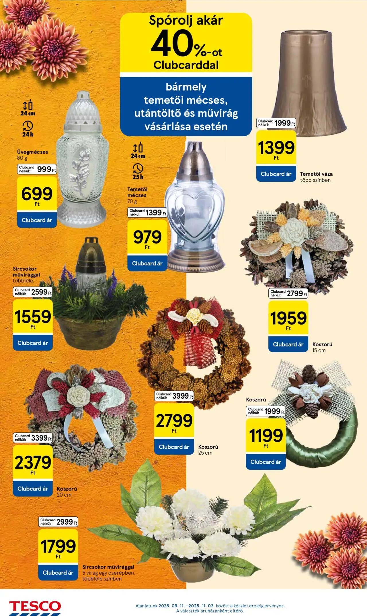 Tesco újság 2025.10.21. Akciós újság Tesco (2025-10-21 - 2025-10-27)