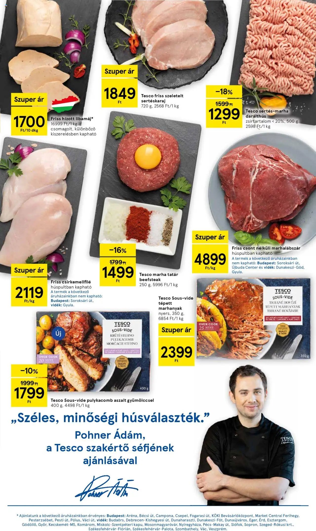 Tesco újság 2025.10.21. Akciós újság Tesco (2025-10-21 - 2025-10-27)