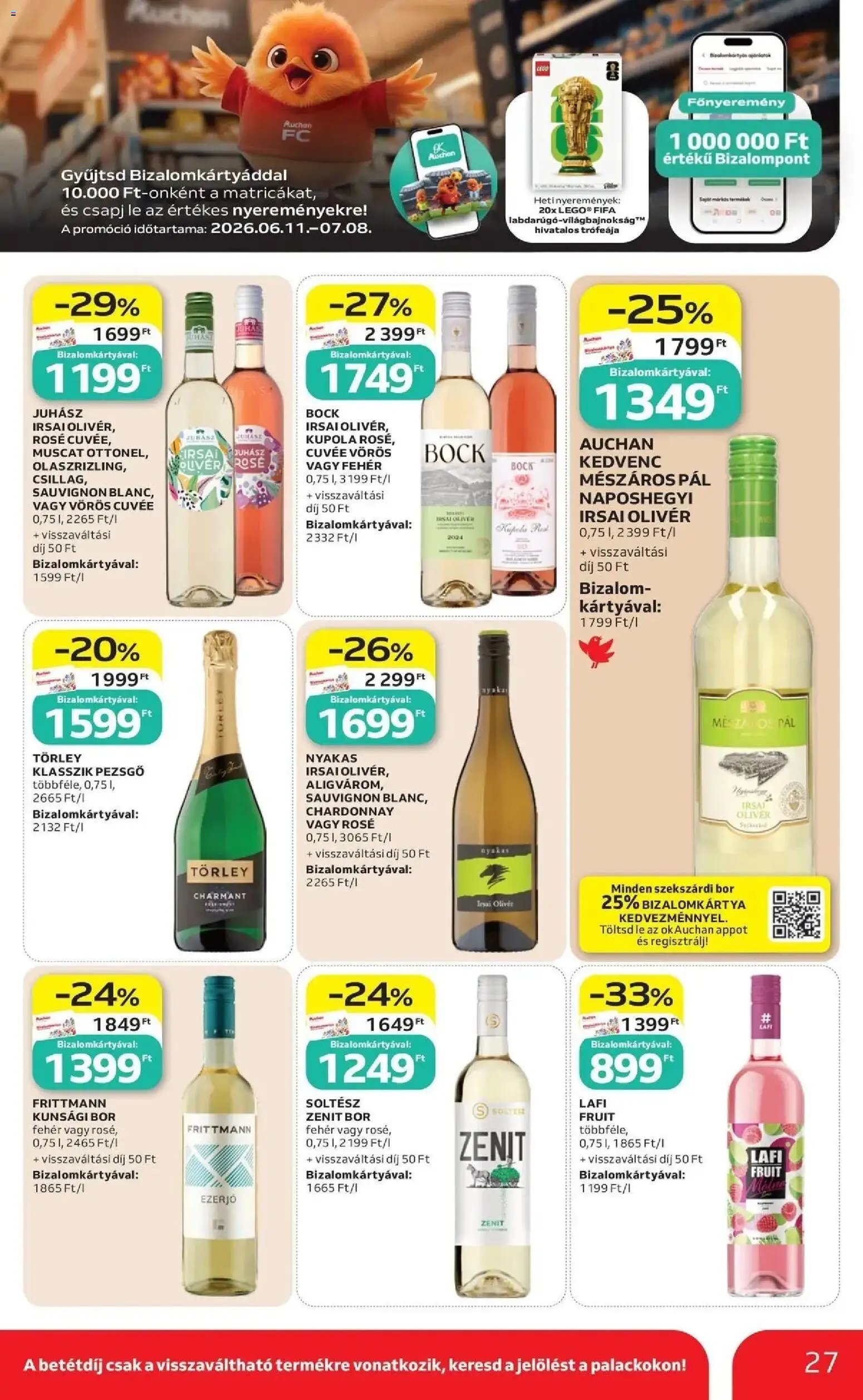 Auchan újság 2026.06.25. Auchan akciós újság Szeged