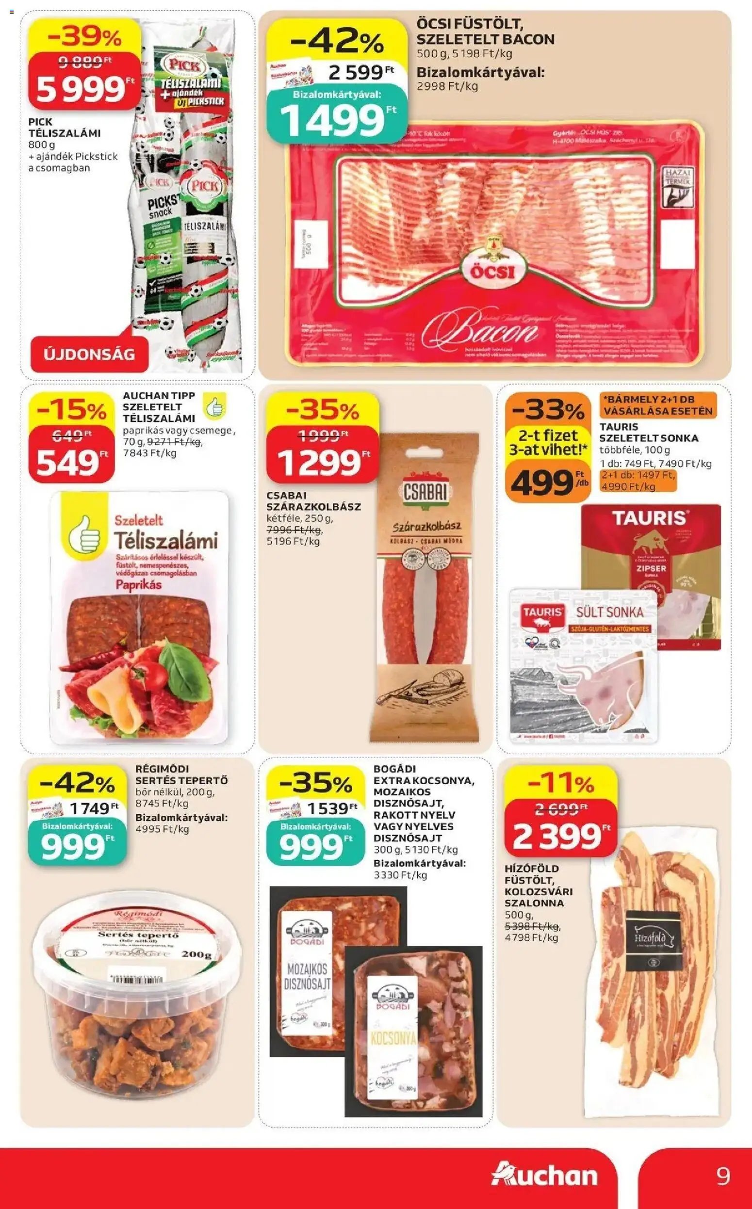 Auchan újság 2026.06.25. Auchan akciós újság Szeged