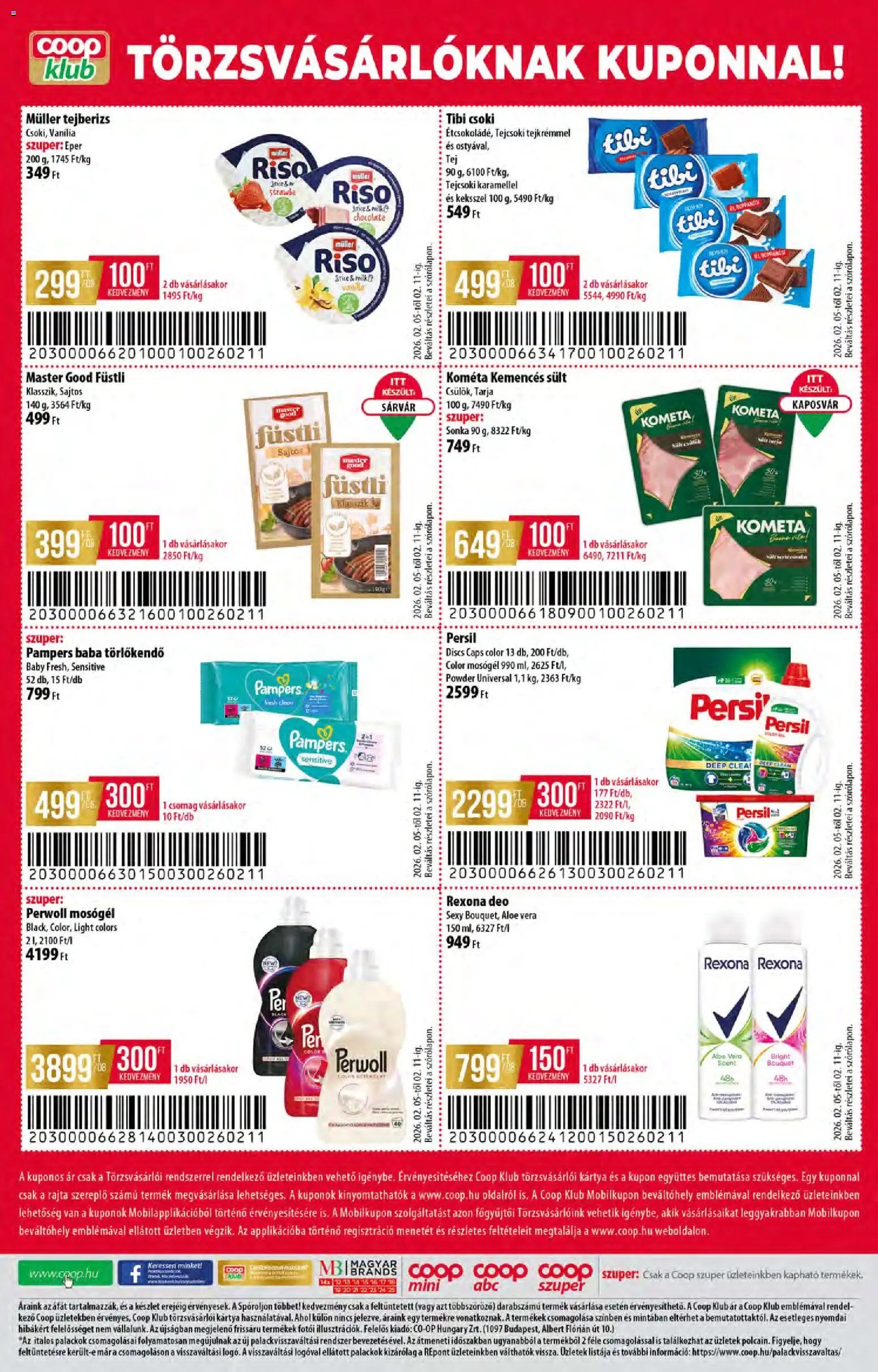 COOP újság 2026.02.05. Észak Kelet Pro-Coop Zrt (2026-02-05 - 2026-02-11)