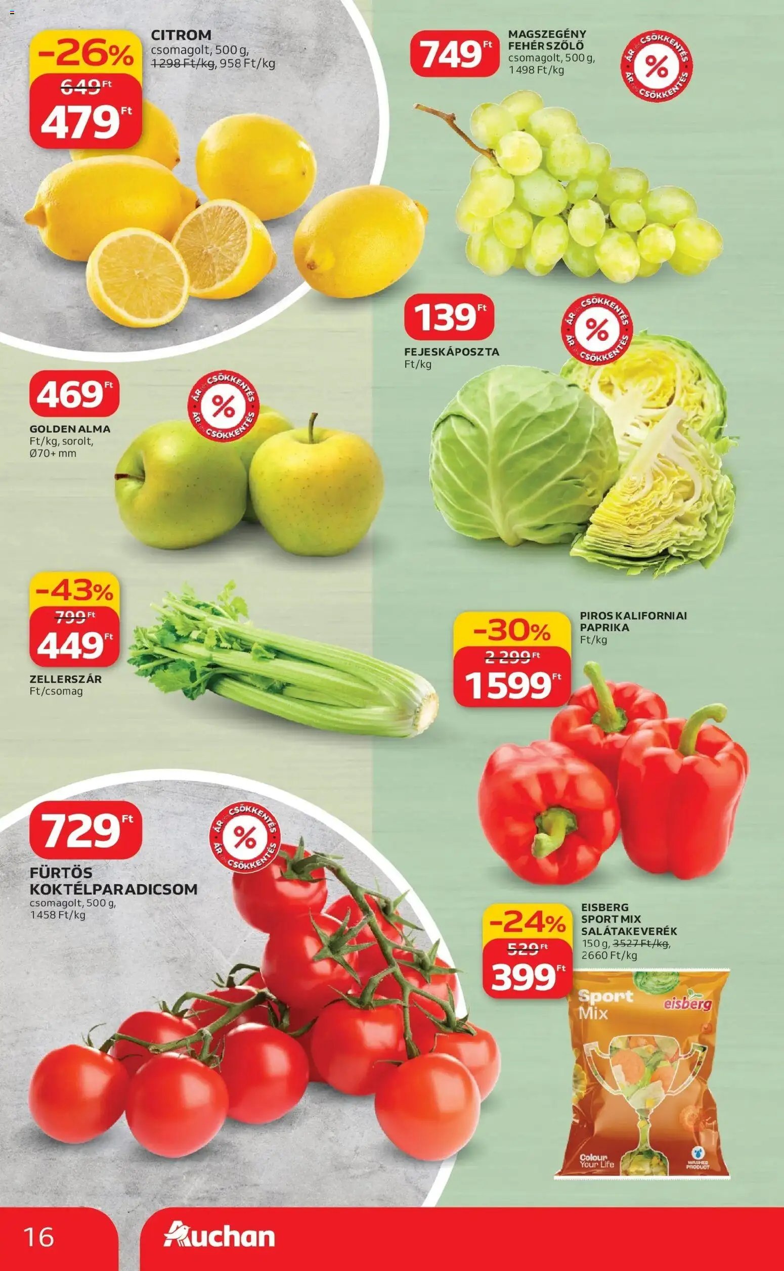 Auchan újság 2026.02.19. Budapest Akciós újság Auchan (2026-02-19 - 2026-02-25)