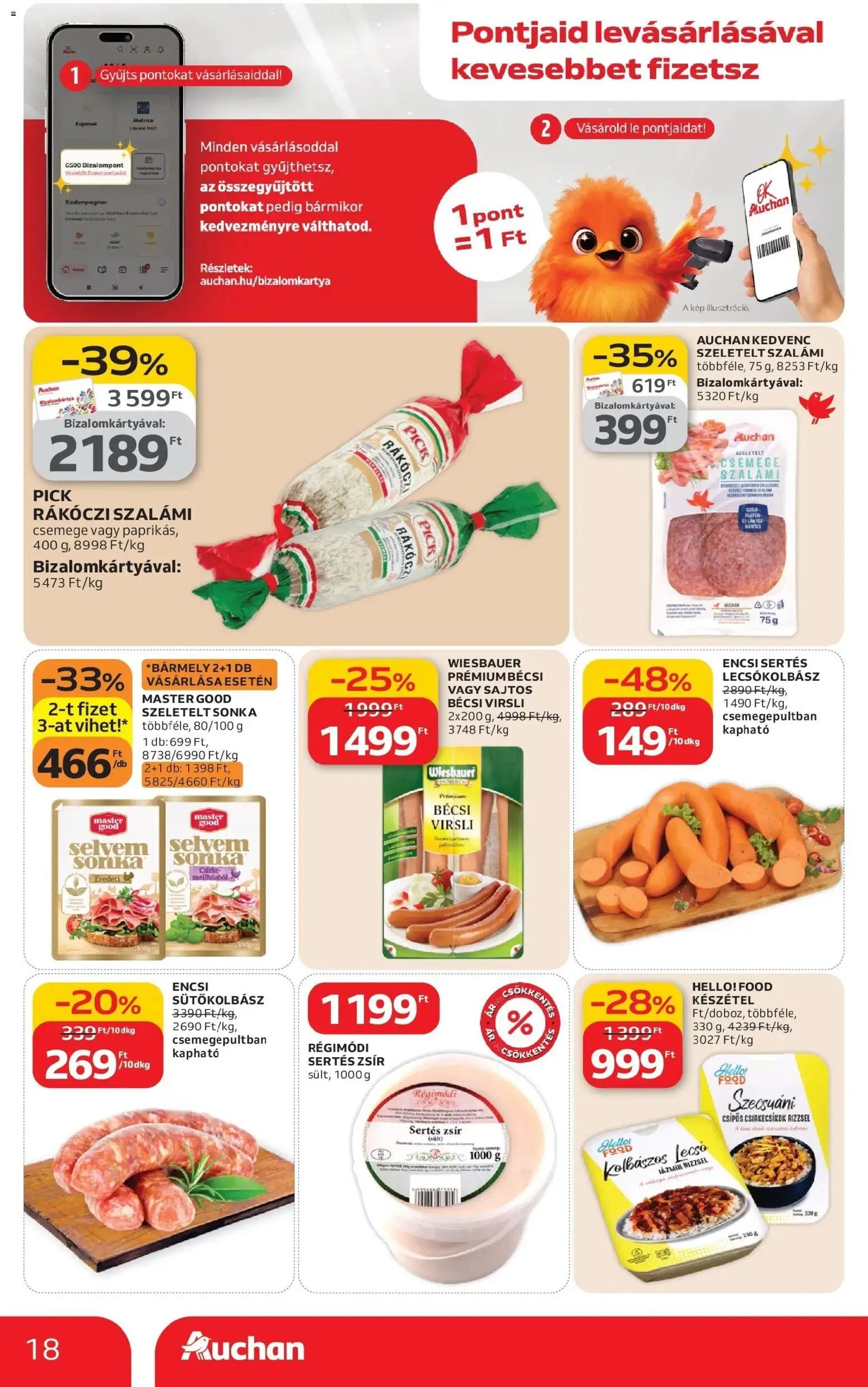 Auchan újság 2026.02.19. Budapest Akciós újság Auchan (2026-02-19 - 2026-02-25)