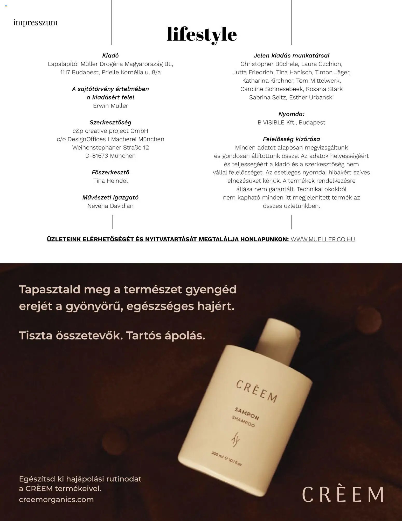 Müller újság 2026.02.02. Lifestyle magazin (2026-02-02)