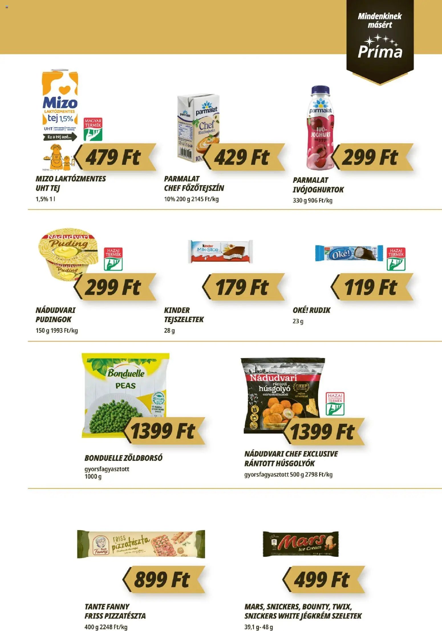 CBA Príma újság 2026.05.14. CBA Príma akciós újság (2026-05-14 - 2026-05-20)