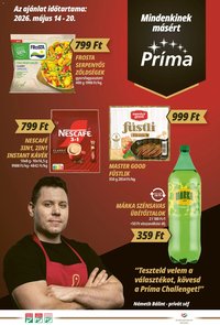 CBA Príma újság 2026.05.14. CBA Príma akciós újság (2026-05-14 - 2026-05-20)