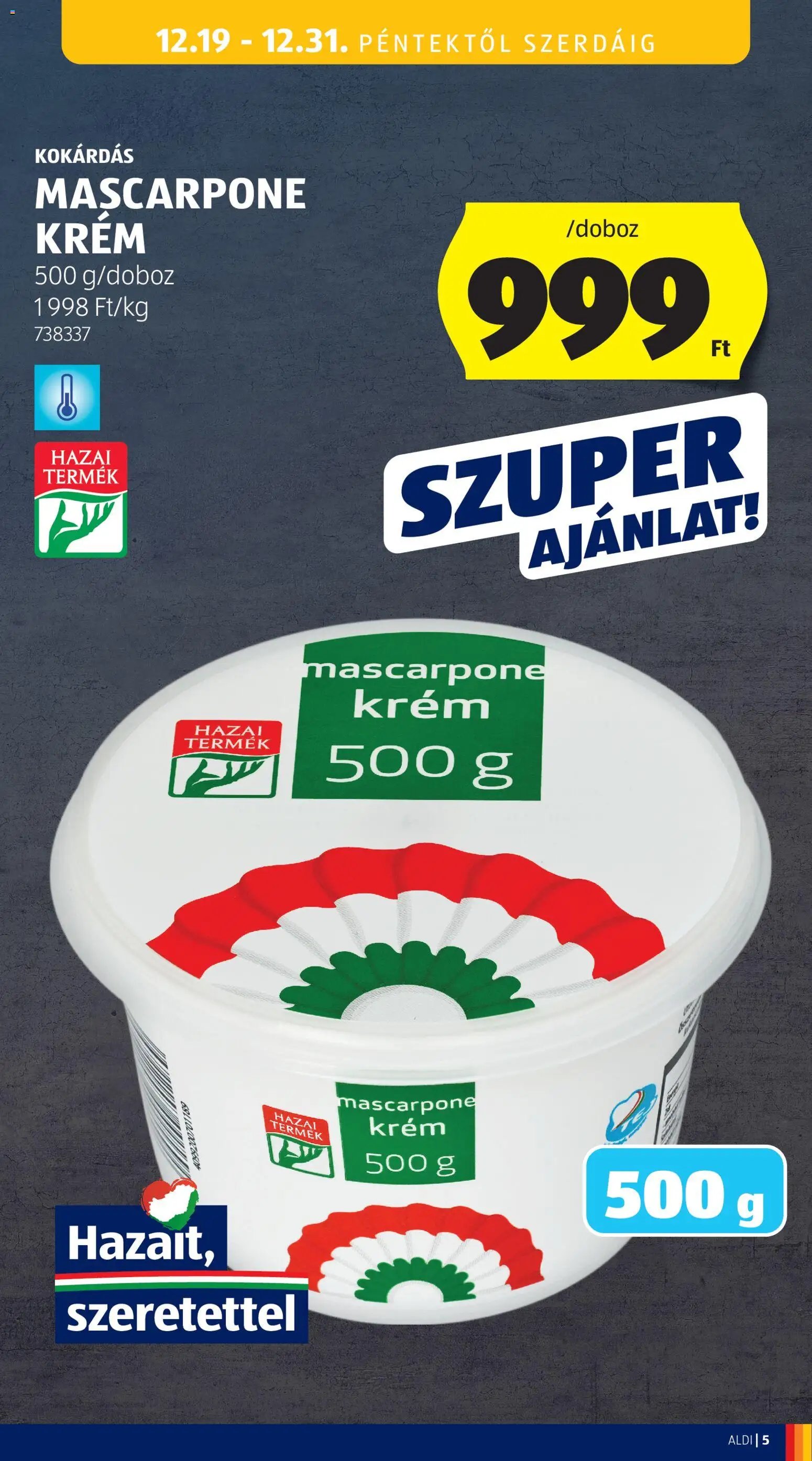 Aldi újság 2025.12.27. Akciós újság Aldi (2025-12-27 - 2025-12-31)