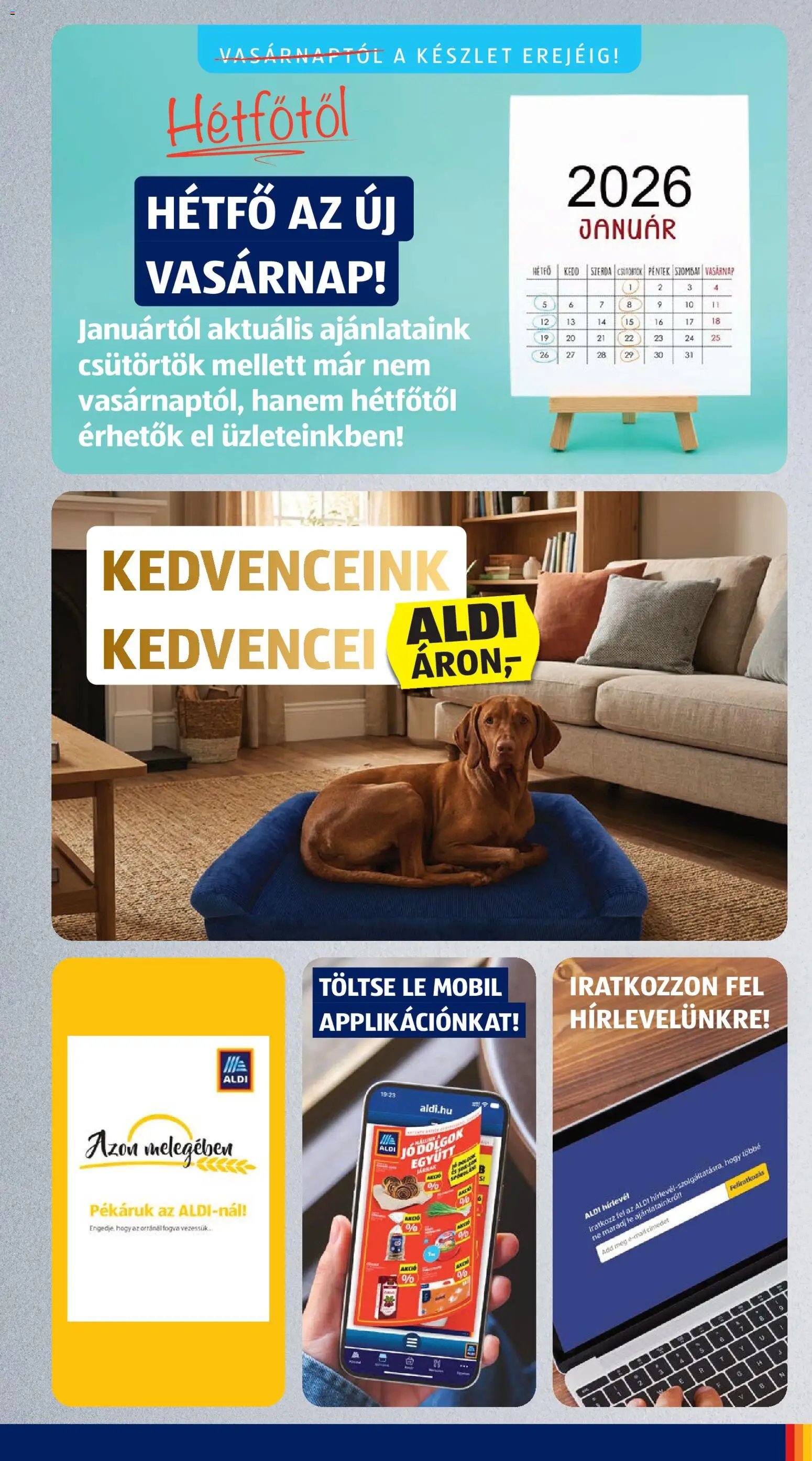 Aldi újság 2025.12.27. Akciós újság Aldi (2025-12-27 - 2025-12-31)