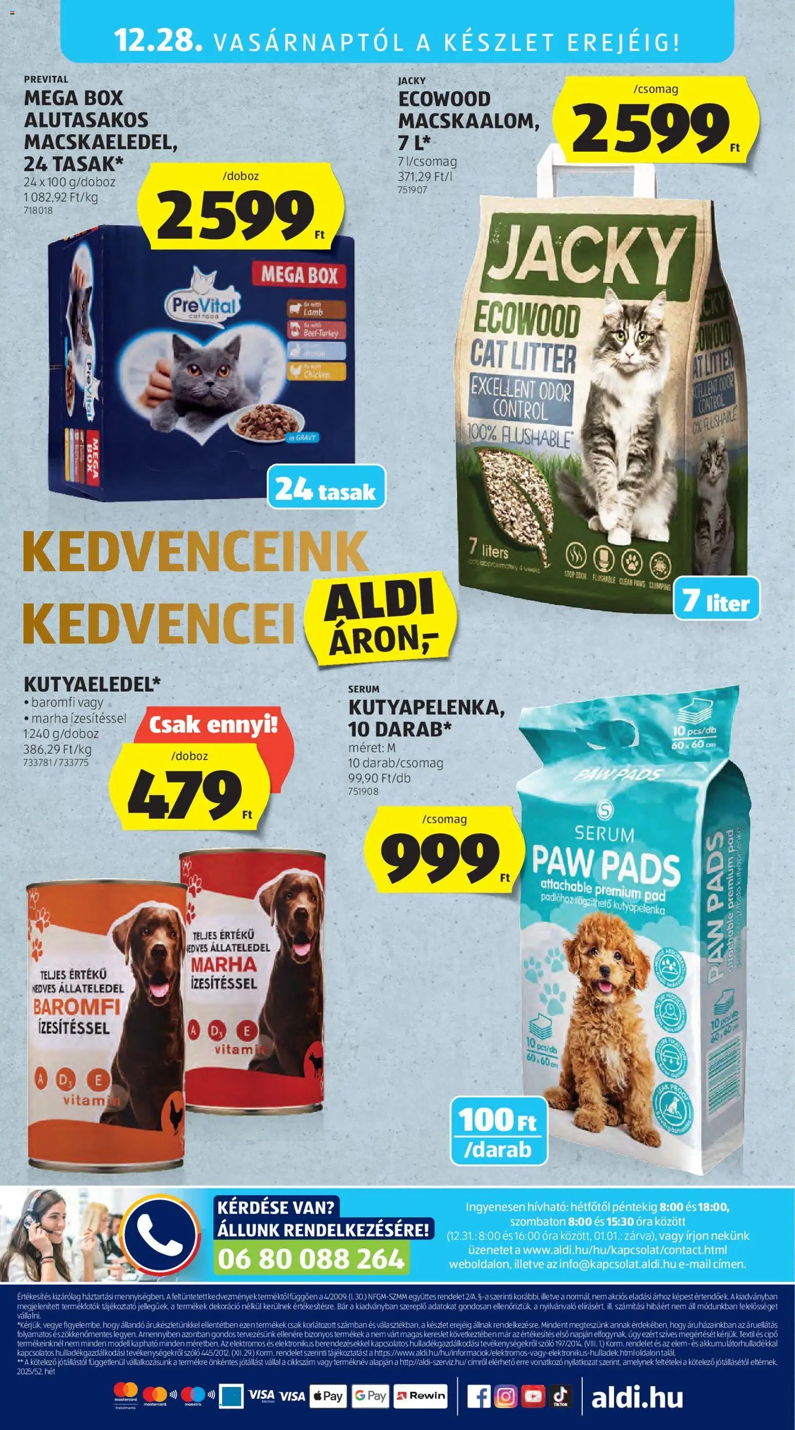 Aldi újság 2025.12.27. Akciós újság Aldi (2025-12-27 - 2025-12-31)