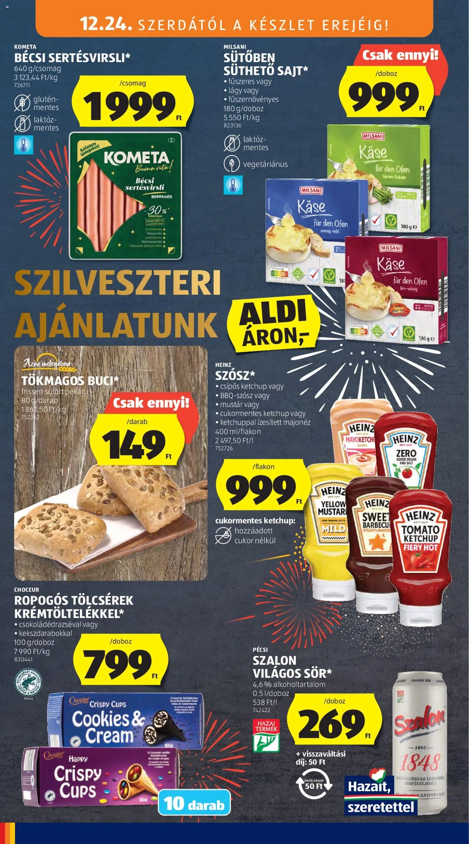 Aldi újság 2025.12.27. Akciós újság Aldi (2025-12-27 - 2025-12-31)