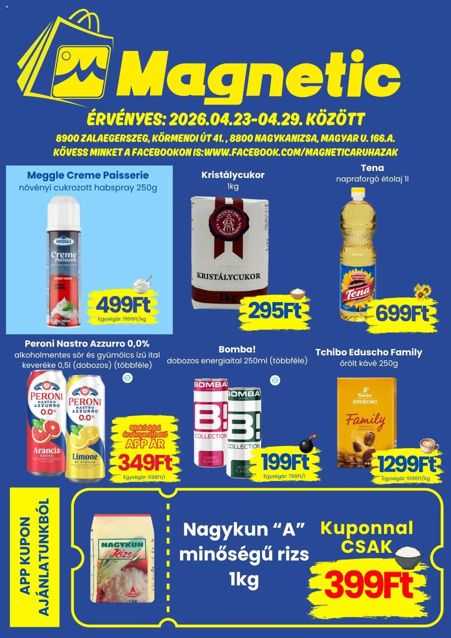 Magnetic újság 2026.04.23. Magnetic akciós újság (2026-04-23 - 2026-04-29)