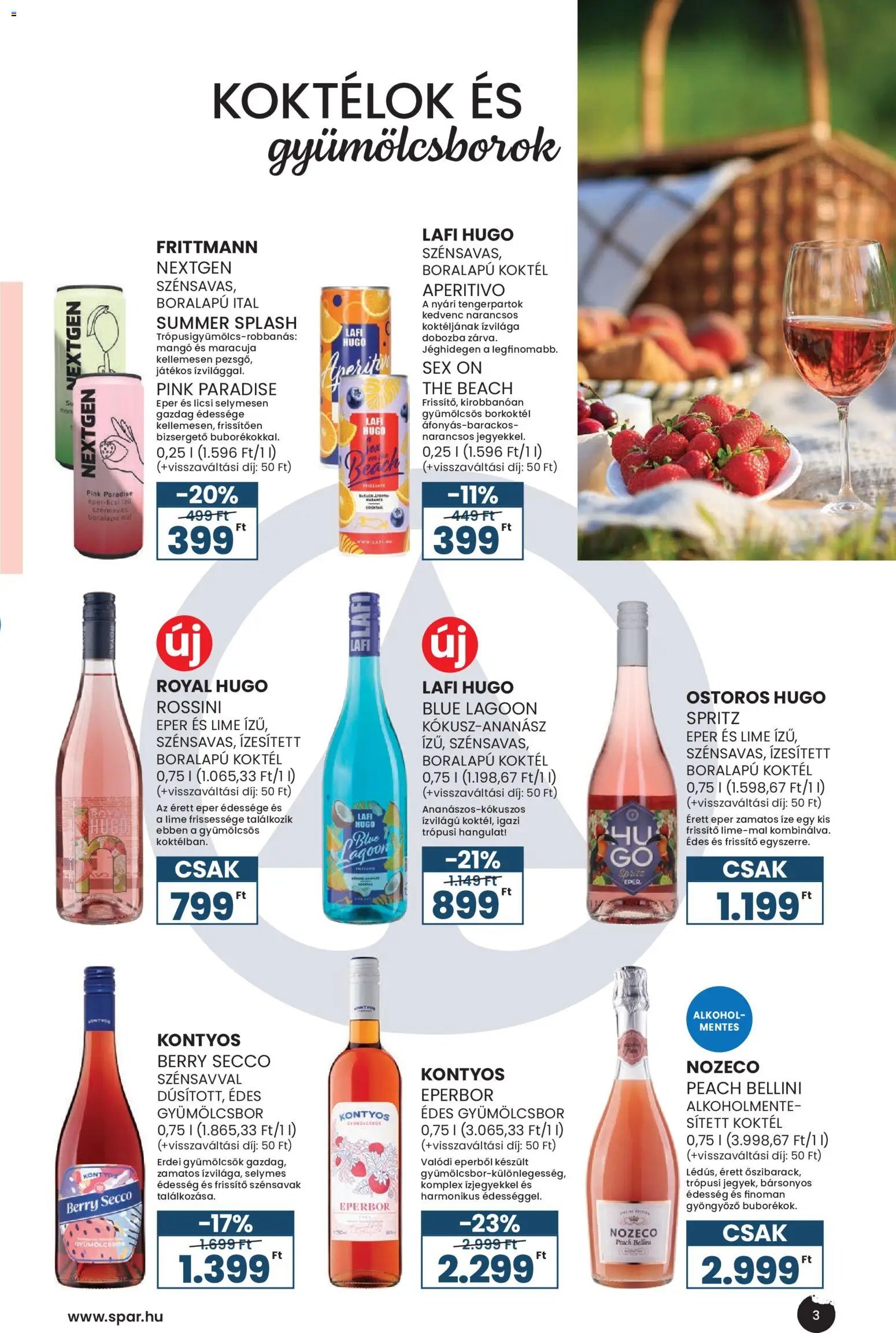 Spar újság 2026.04.29. Spar Tavaszi Borkatalógus (2026-04-29 - 2026-05-27)