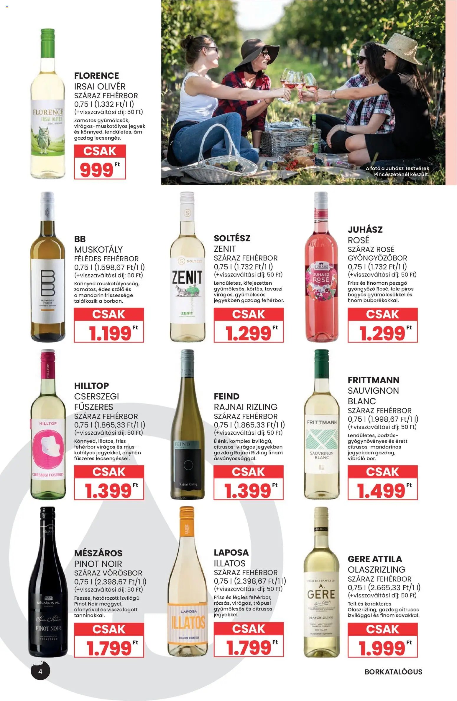 Spar újság 2026.04.29. Spar Tavaszi Borkatalógus (2026-04-29 - 2026-05-27)