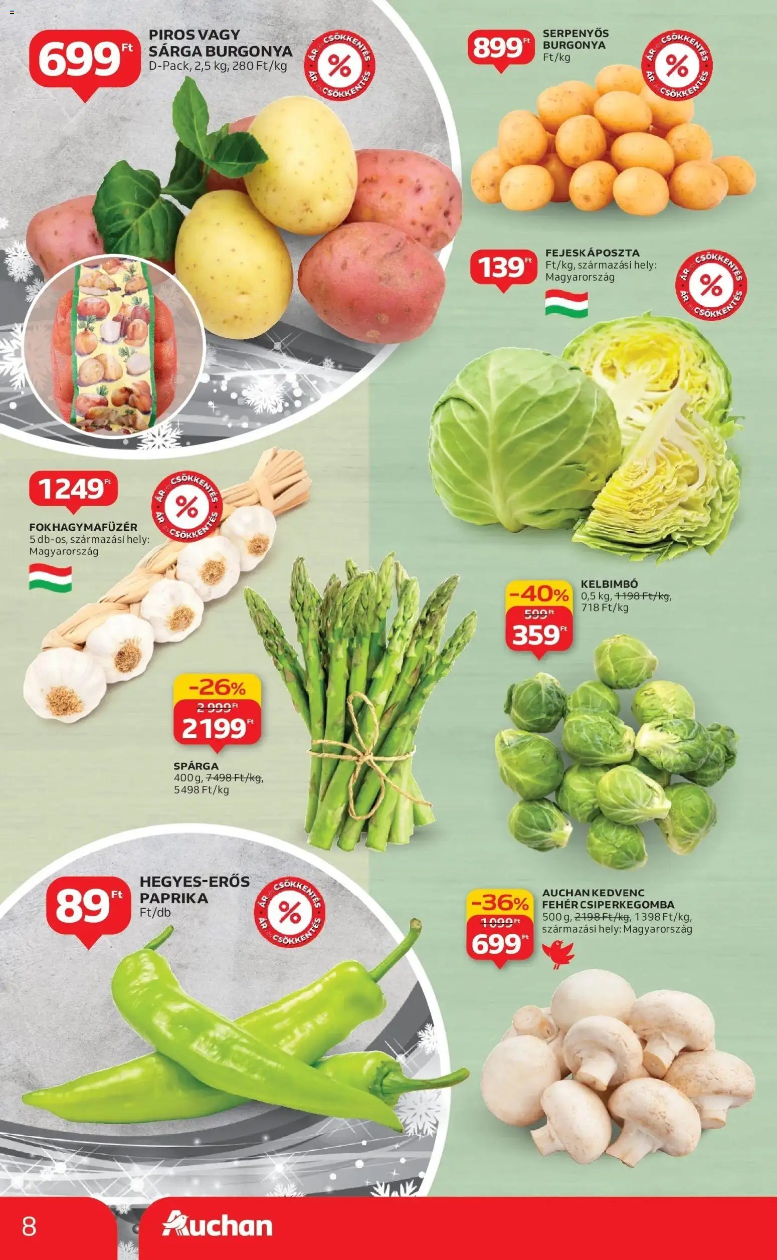 Auchan újság 2025.12.18. Debrecen Akciós újság Auchan (2025-12-18 - 2025-12-24)