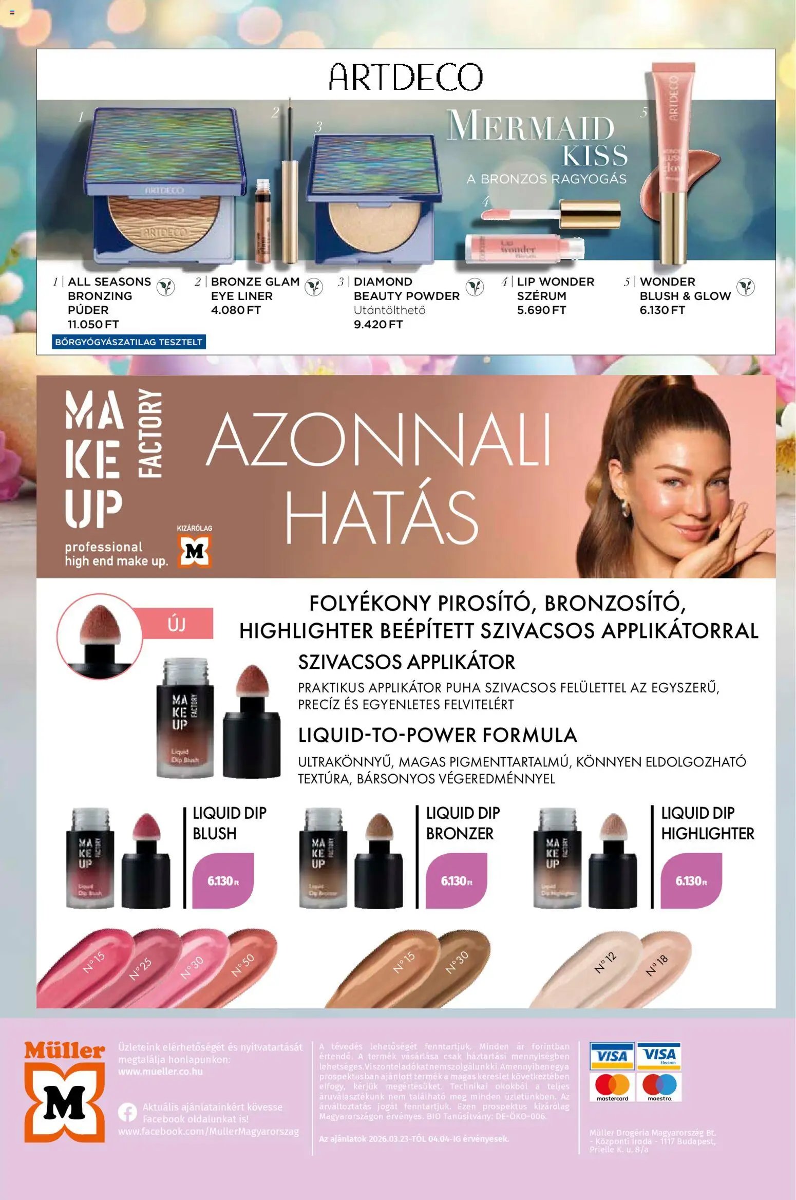 Müller újság 2026.03.23. Müller Parfüméria világa (2026-03-23 - 2026-04-04)