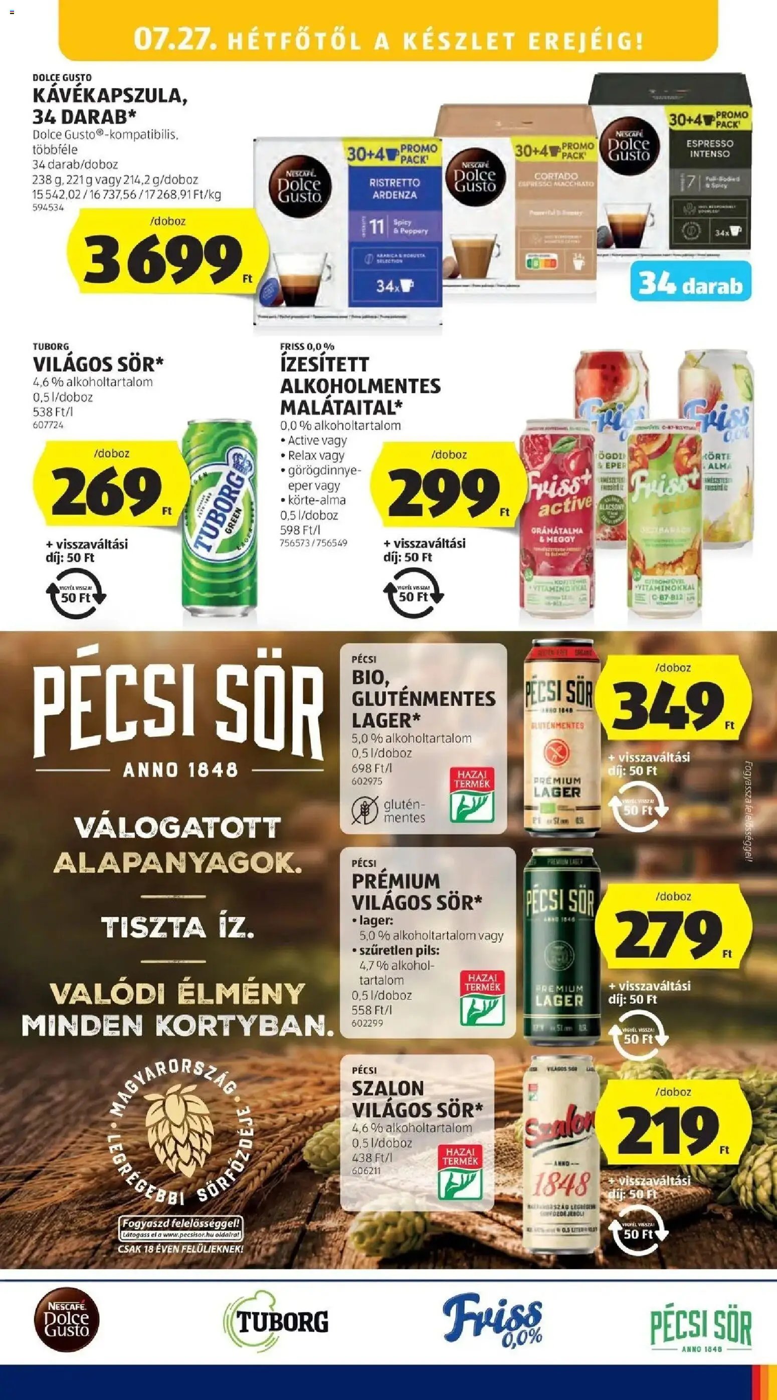 Aldi újság 2026.07.23. Aldi aktuális akciós újság