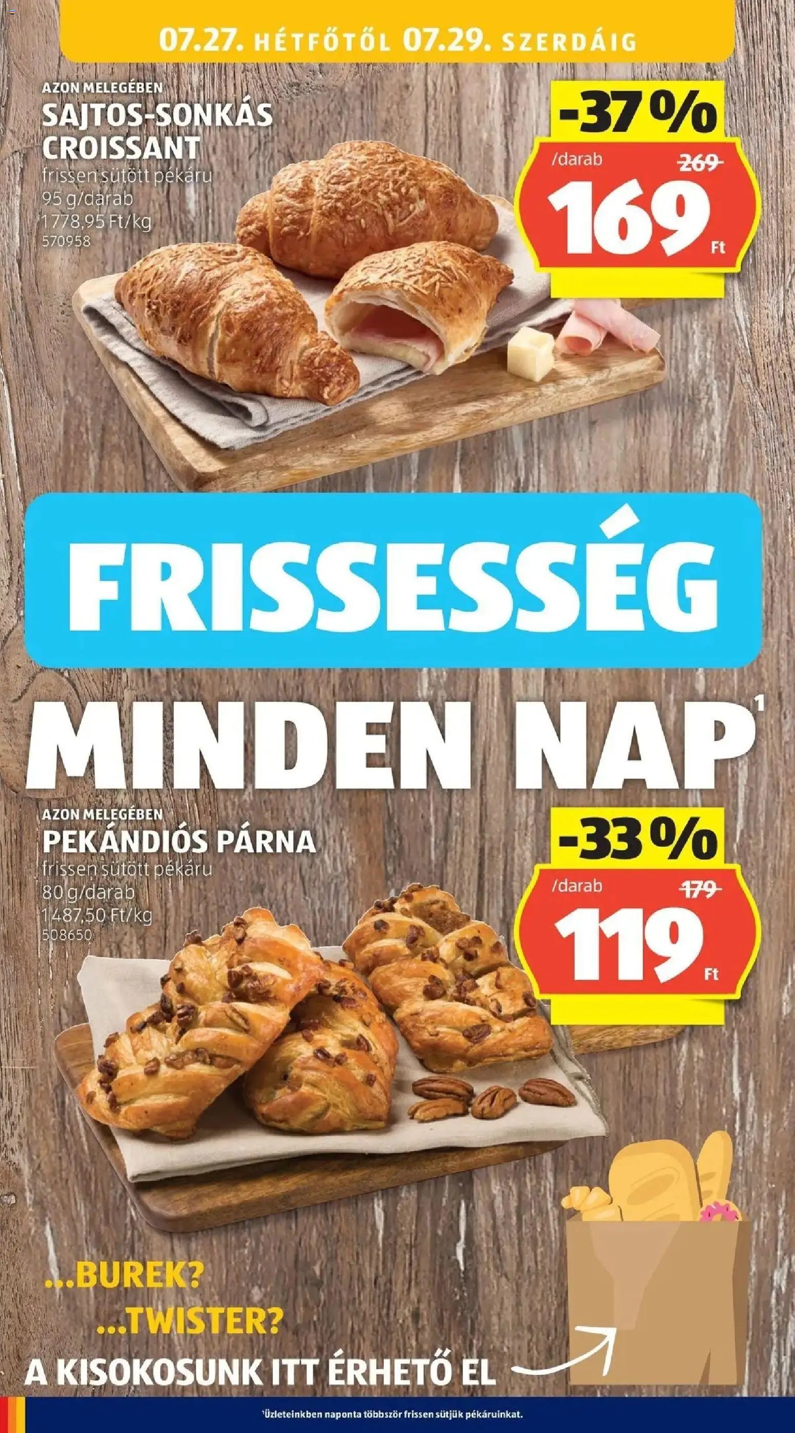 Aldi újság 2026.07.23. Aldi aktuális akciós újság