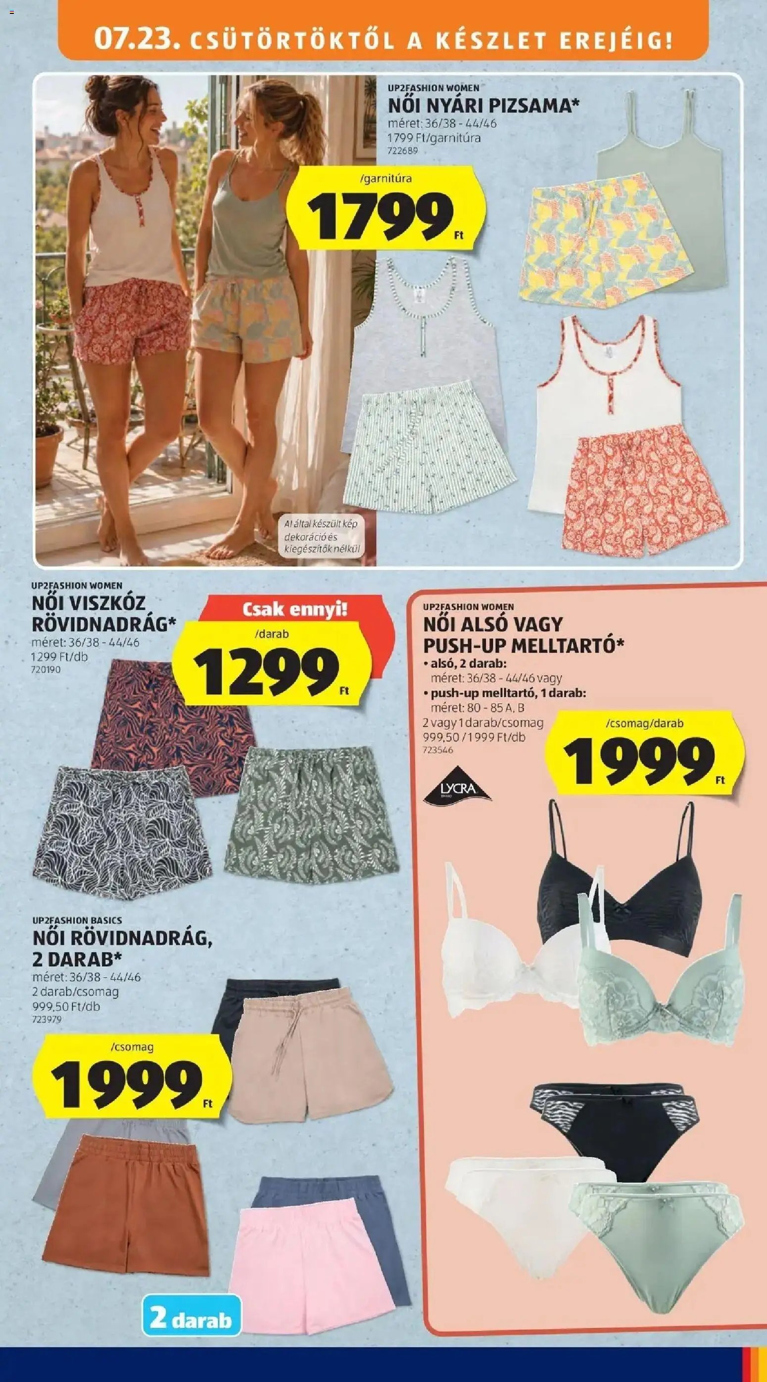 Aldi újság 2026.07.23. Aldi aktuális akciós újság