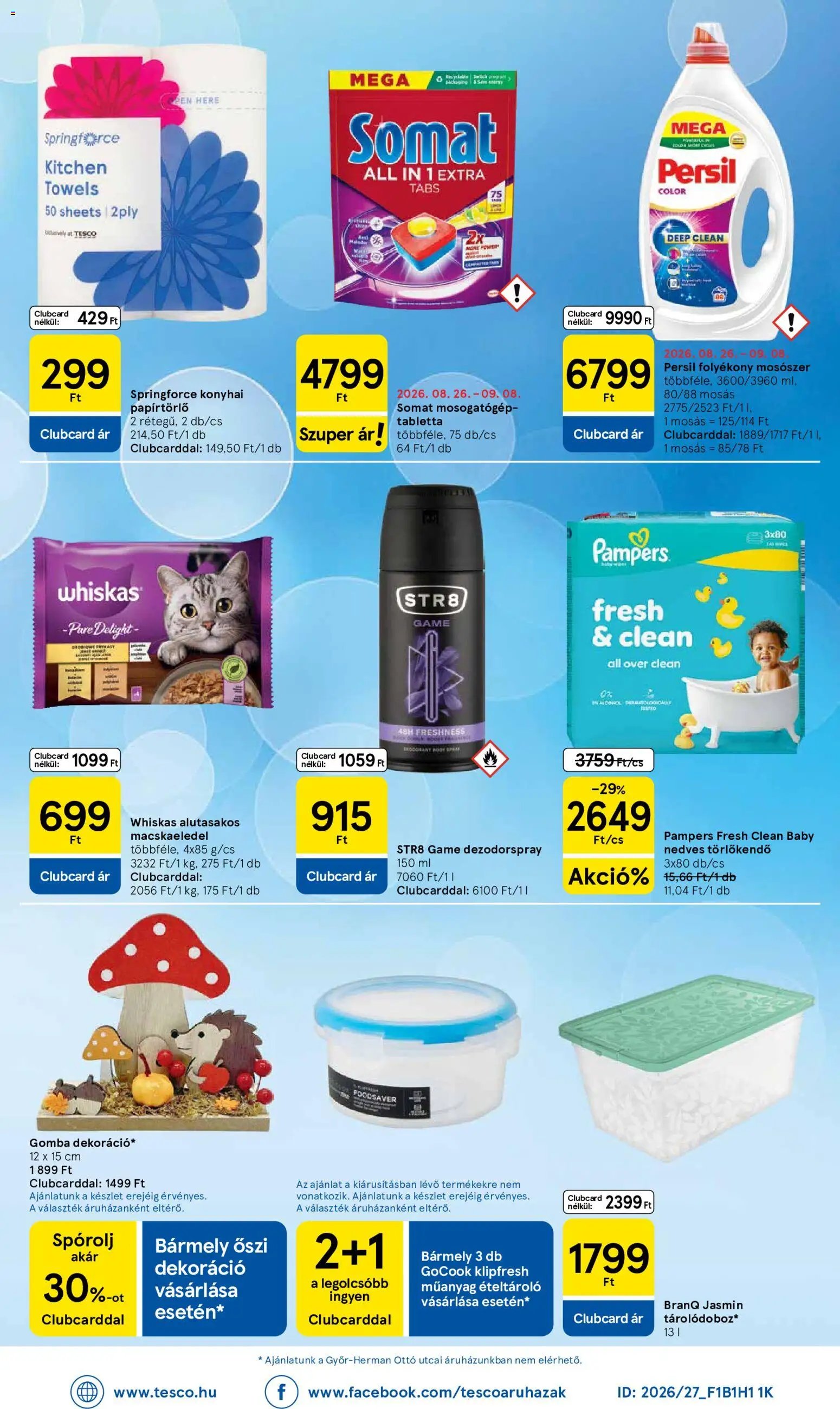 Tesco újság 2026.09.03. Tesco Szupermarket akciós újság