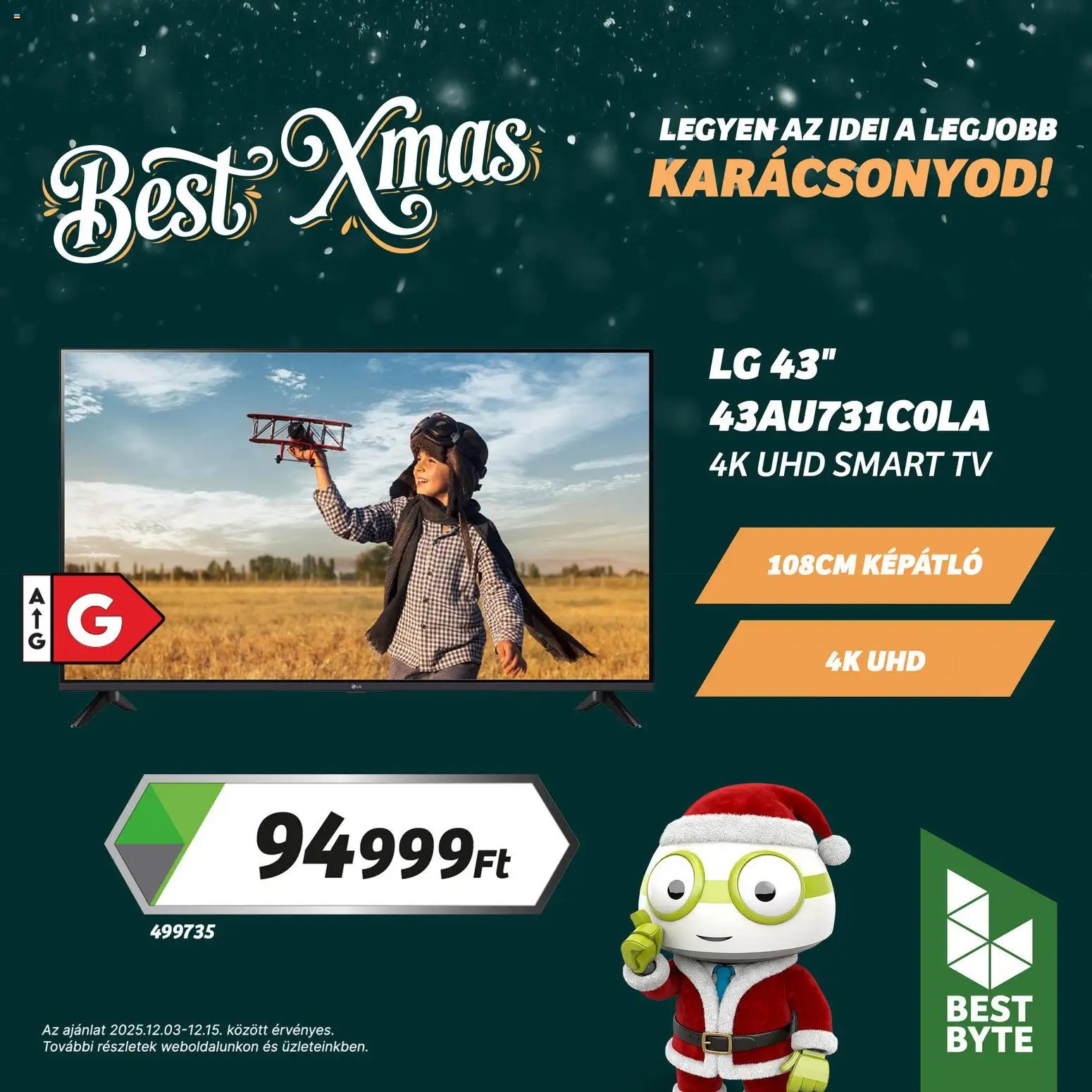 Best Byte újság 2025.12.03. Akciós újság Best Byte (2025-12-03 - 2025-12-15)