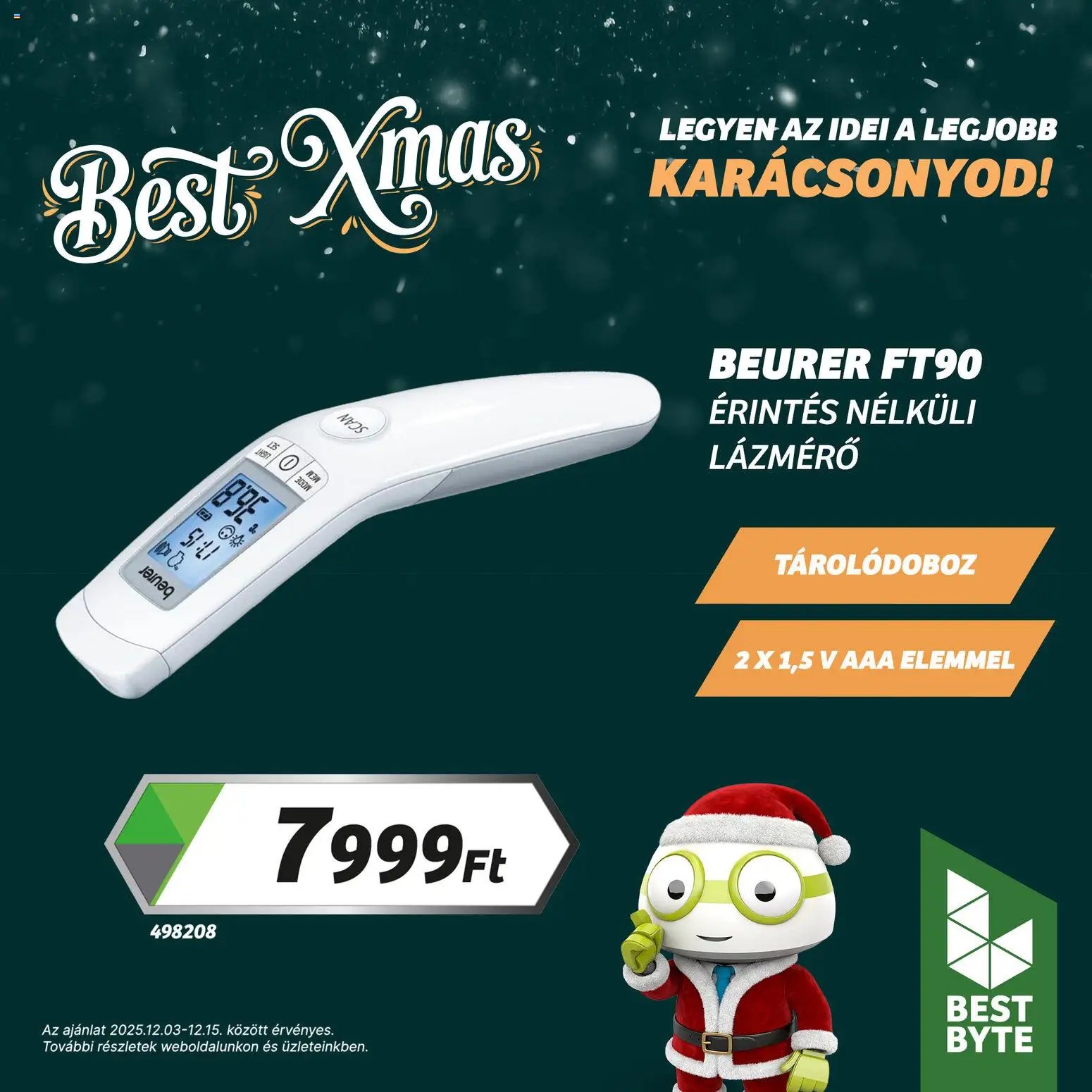 Best Byte újság 2025.12.03. Akciós újság Best Byte (2025-12-03 - 2025-12-15)