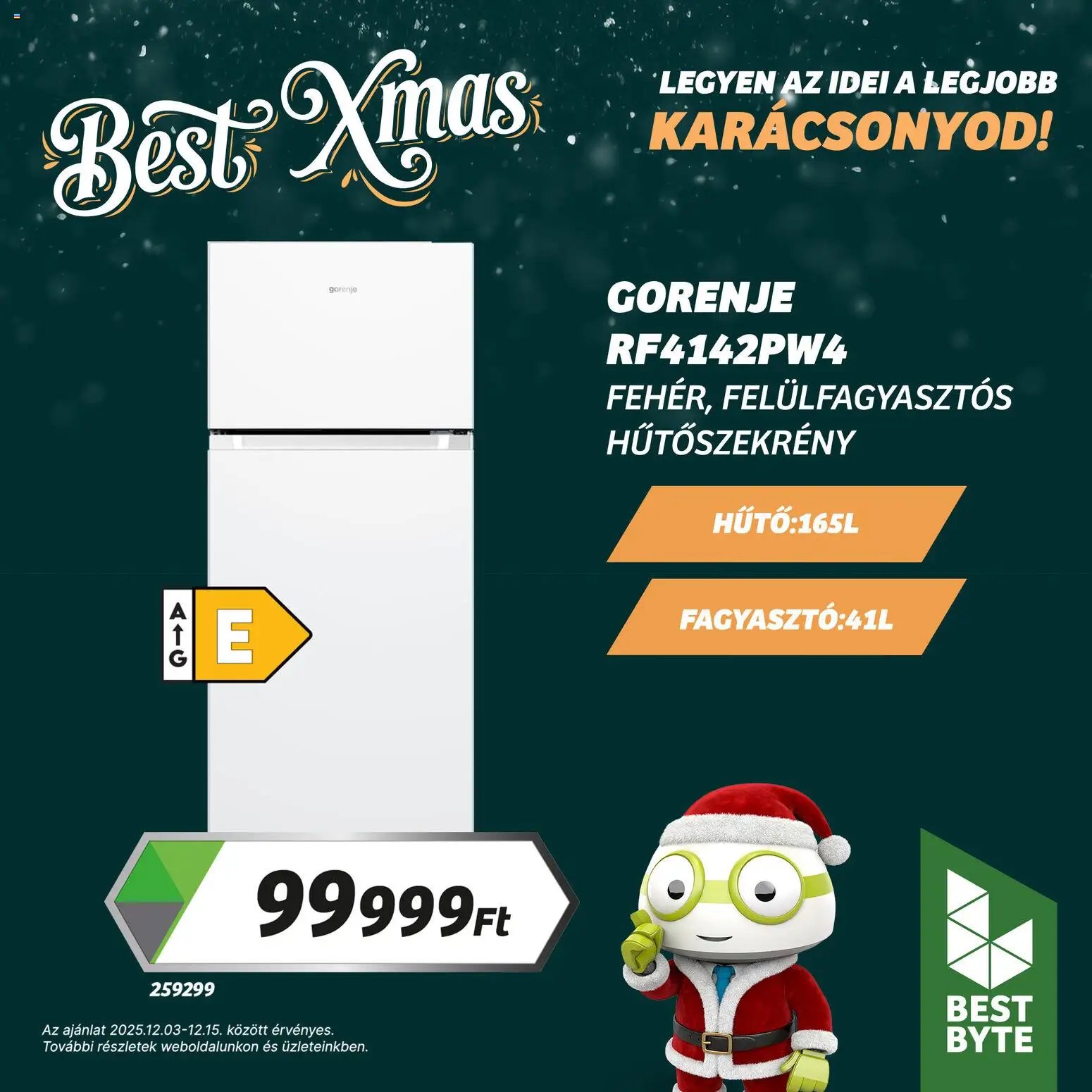 Best Byte újság 2025.12.03. Akciós újság Best Byte (2025-12-03 - 2025-12-15)