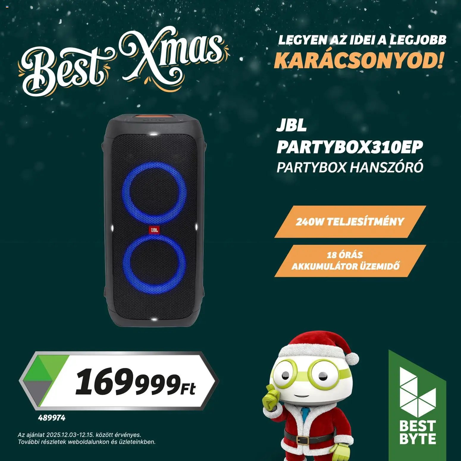 Best Byte újság 2025.12.03. Akciós újság Best Byte (2025-12-03 - 2025-12-15)