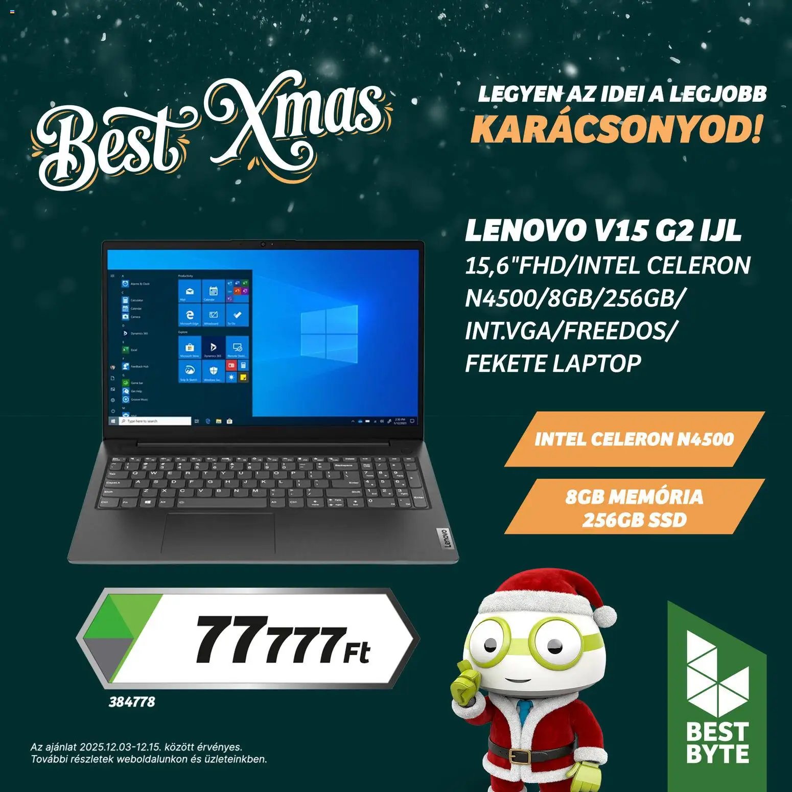 Best Byte újság 2025.12.03. Akciós újság Best Byte (2025-12-03 - 2025-12-15)