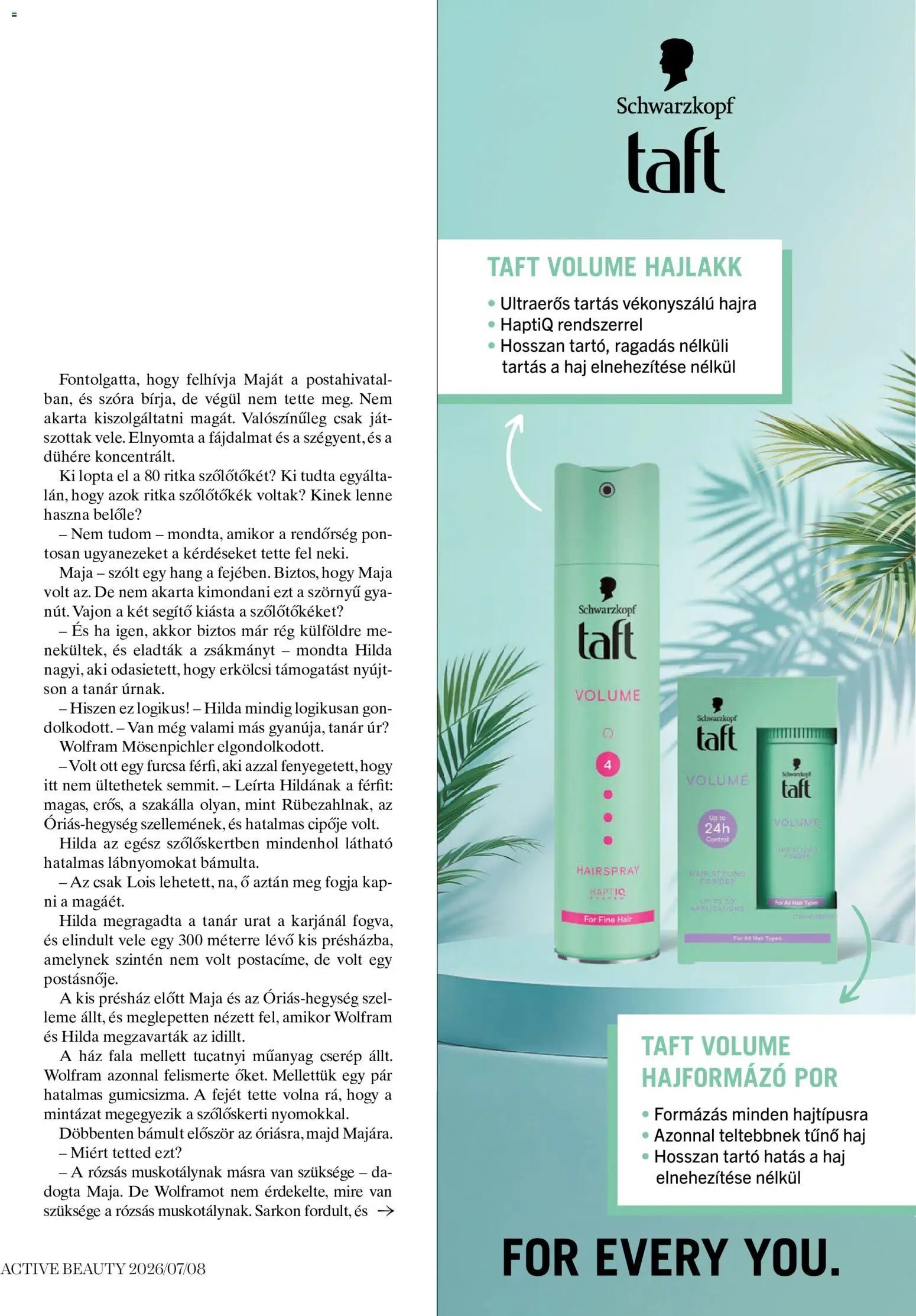 DM Drogerie Markt újság 2026.07.16. DM Drogerie Markt Active Beauty 2026/07-08