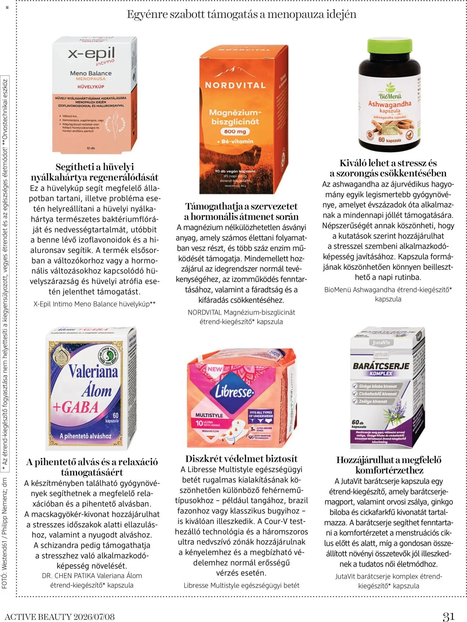 DM Drogerie Markt újság 2026.07.16. DM Drogerie Markt Active Beauty 2026/07-08