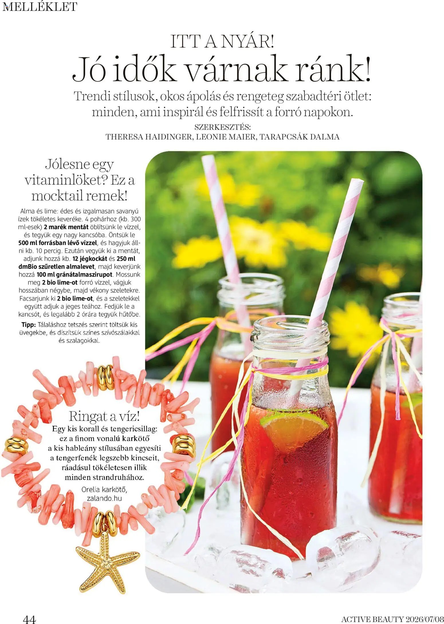 DM Drogerie Markt újság 2026.07.16. DM Drogerie Markt Active Beauty 2026/07-08