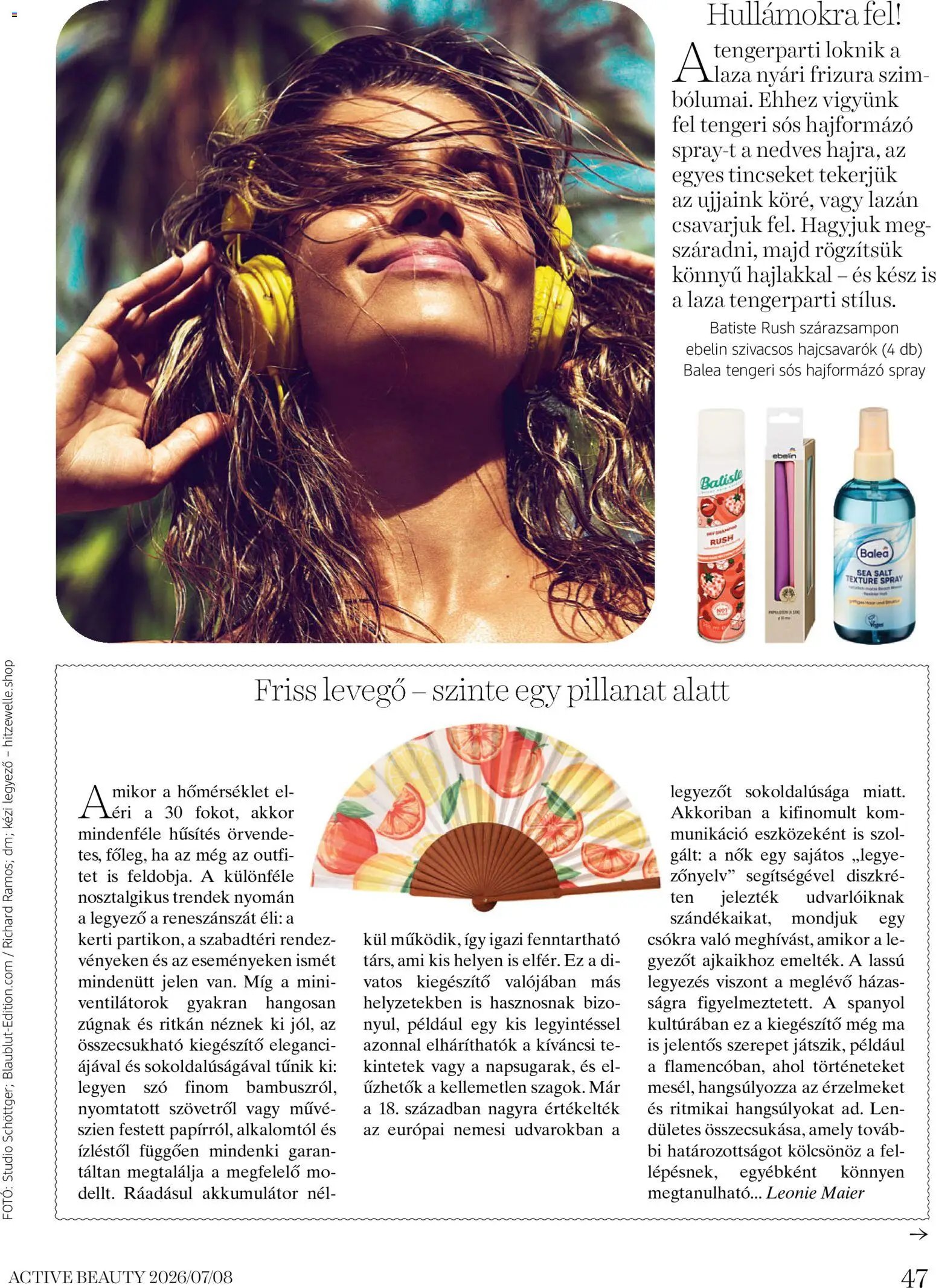 DM Drogerie Markt újság 2026.07.16. DM Drogerie Markt Active Beauty 2026/07-08