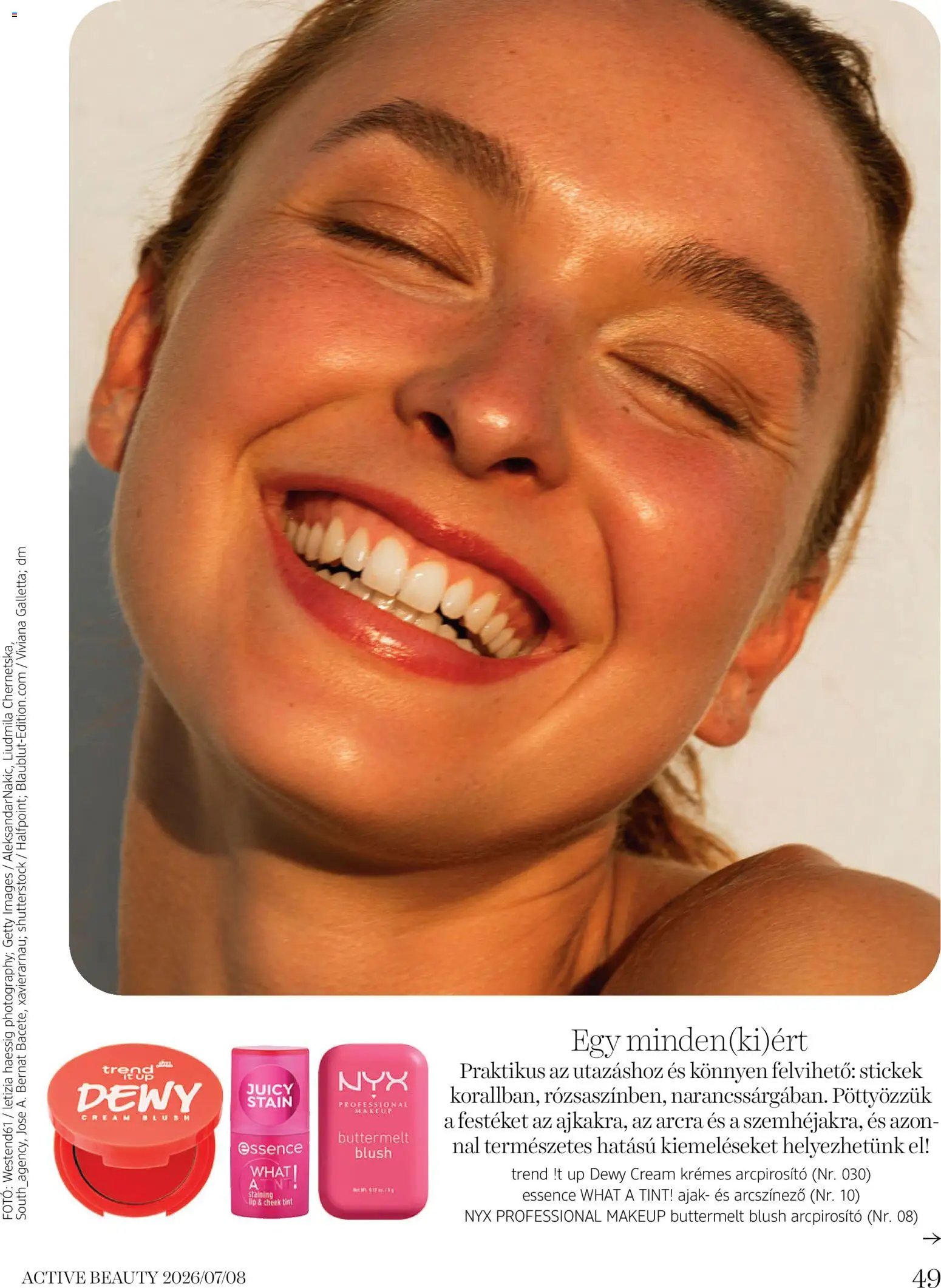 DM Drogerie Markt újság 2026.07.16. DM Drogerie Markt Active Beauty 2026/07-08