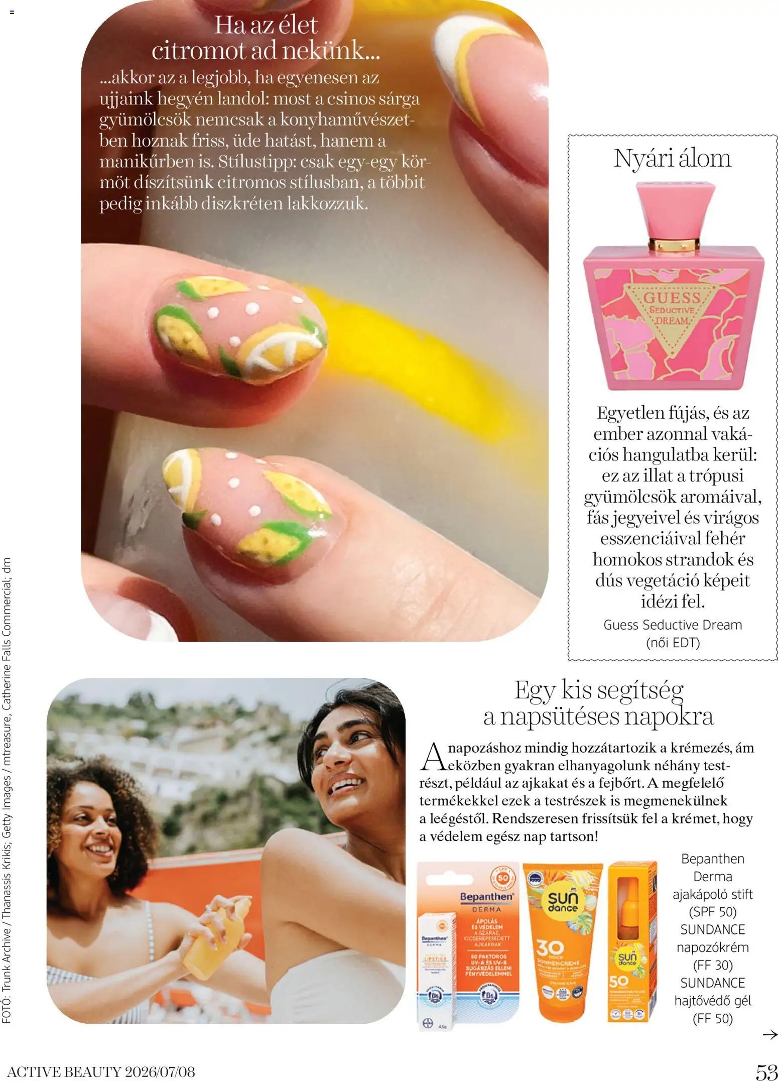 DM Drogerie Markt újság 2026.07.16. DM Drogerie Markt Active Beauty 2026/07-08